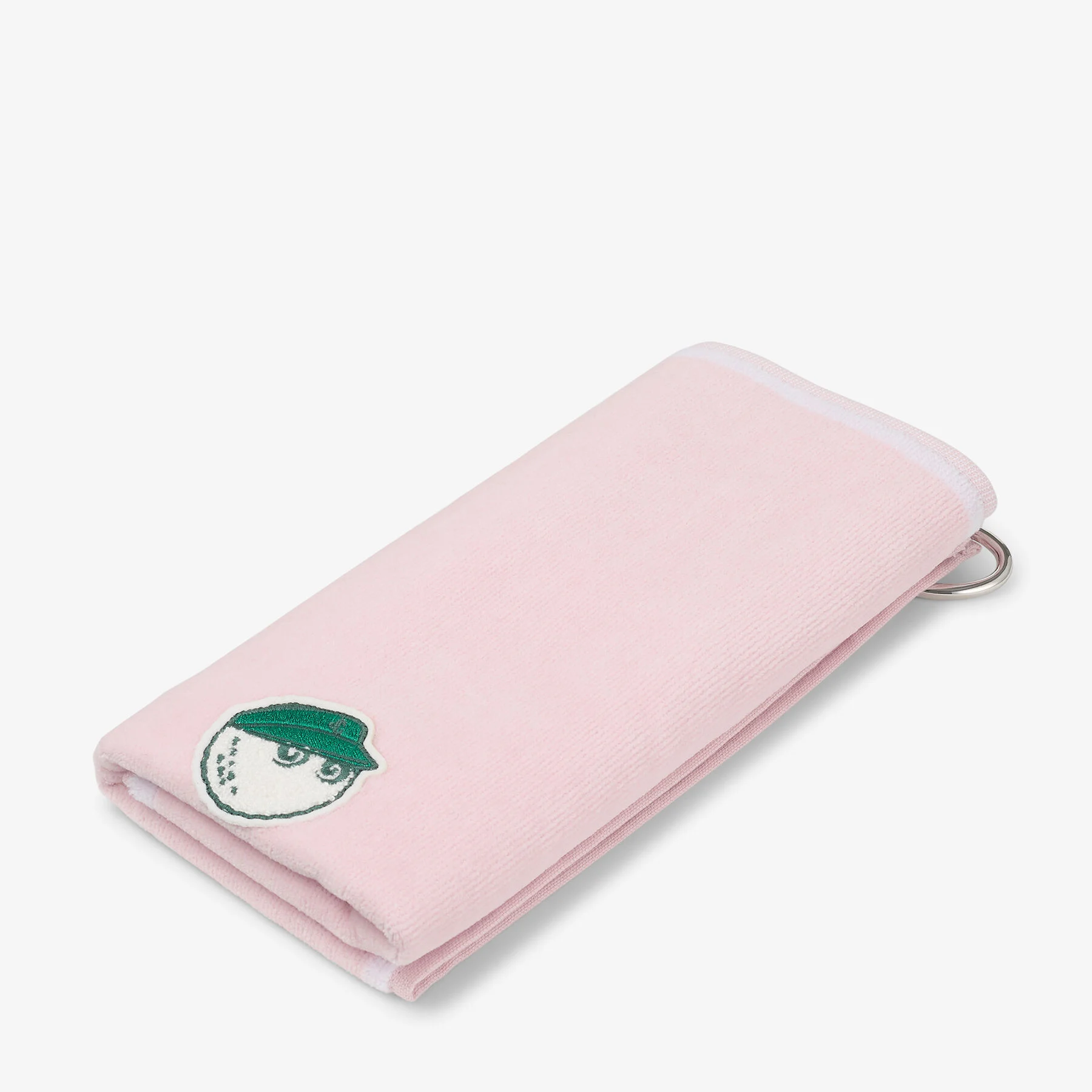 Jimmy Choo / Malbon 2.0 Towel Malbon Pink Embroidered Cotton Towel