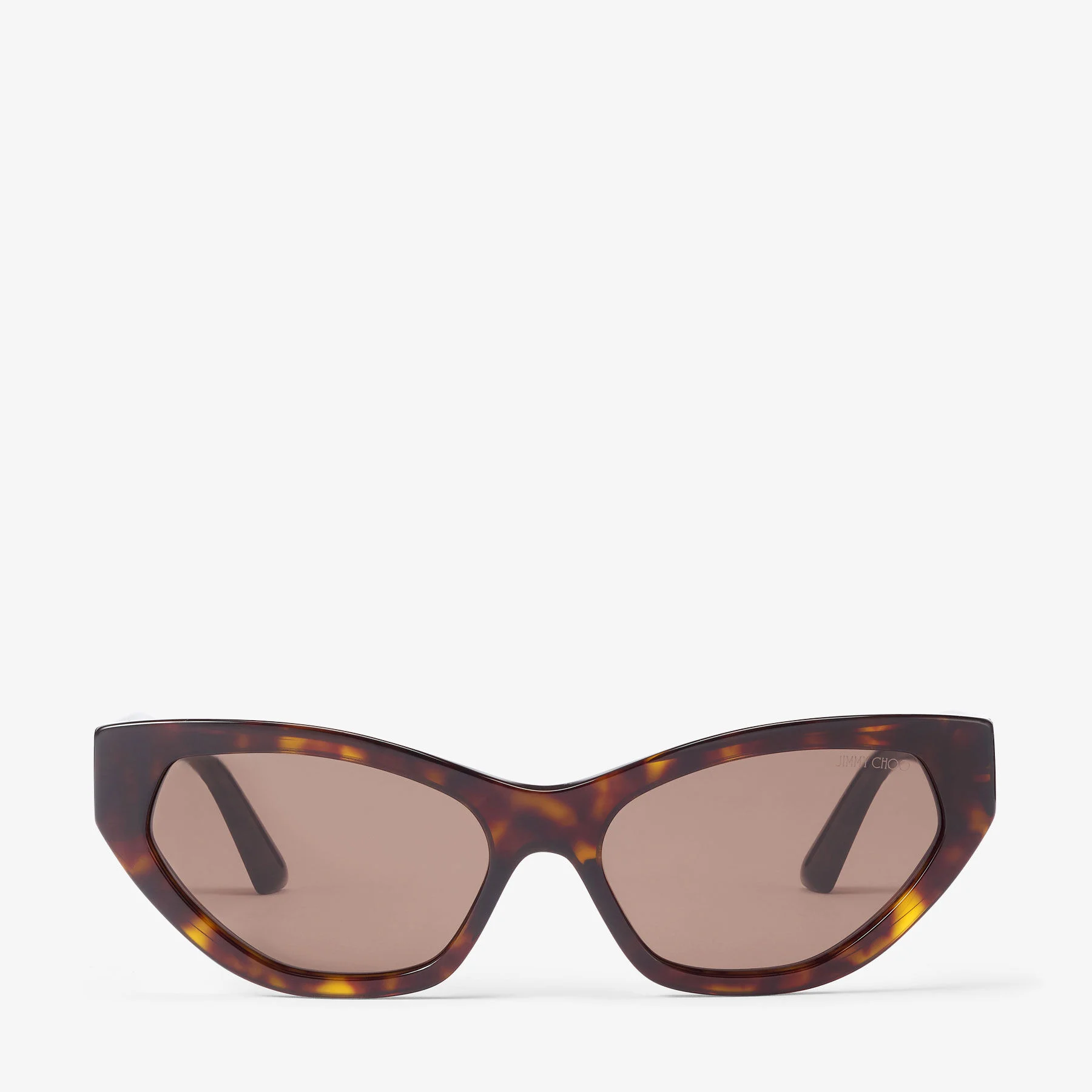 Leyla Brown Havana Cat Eye Sunglasses