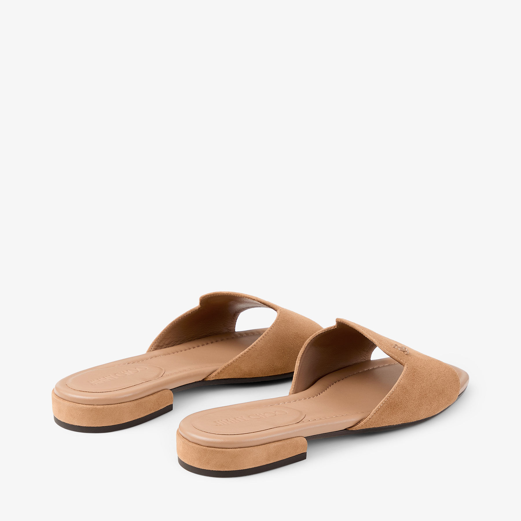 Dina Flat Toffee Suede Flats