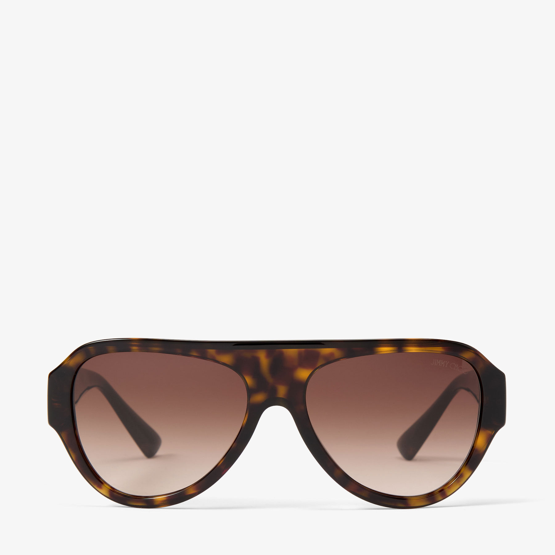 Eira Brown Havana Aviator Sunglasses
