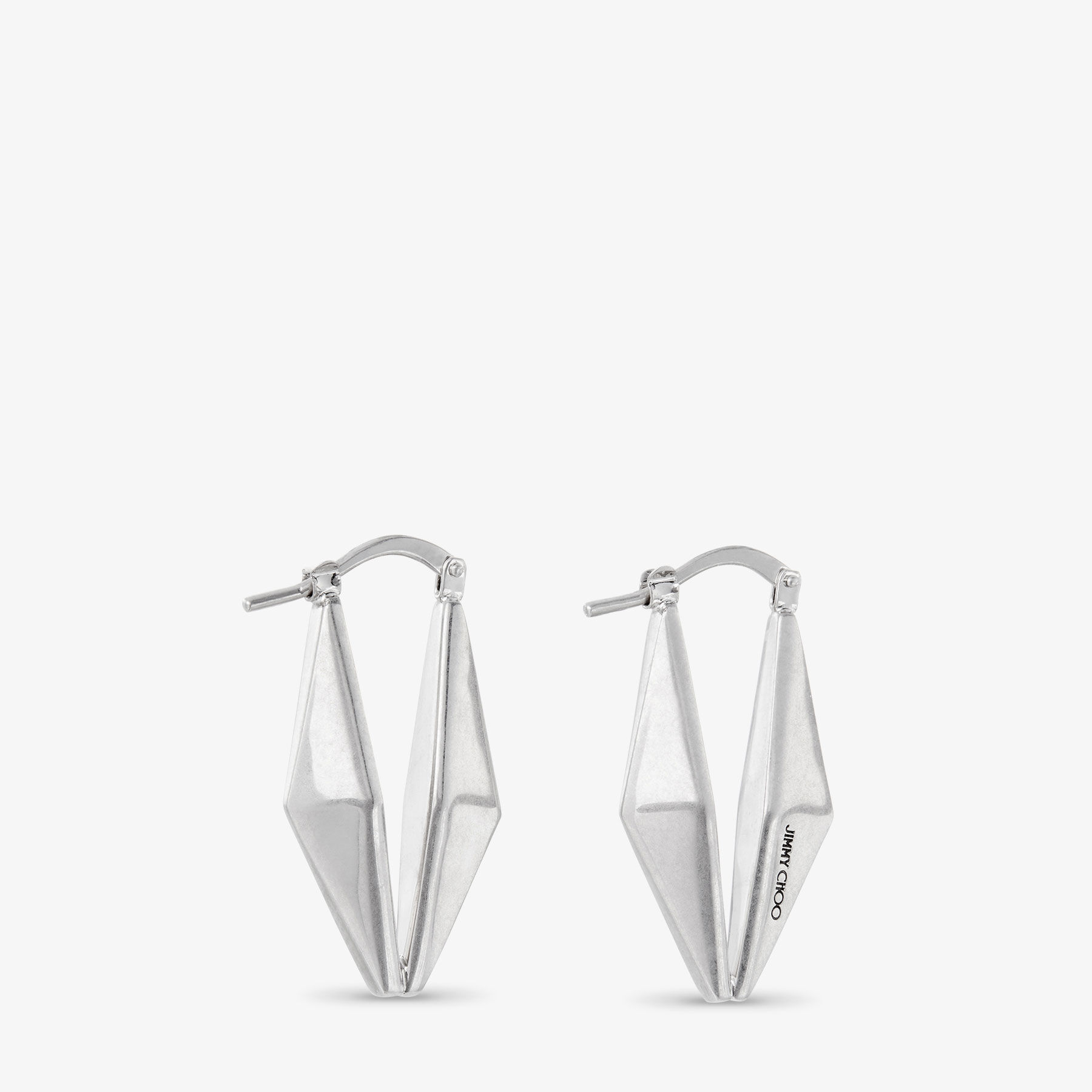 Diamond Chain Earring Silver Finish Chain Earrings