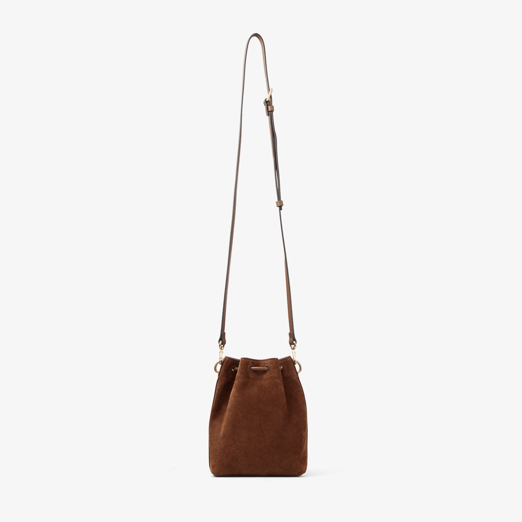 Cinch Mini Tan Suede Mini Bag