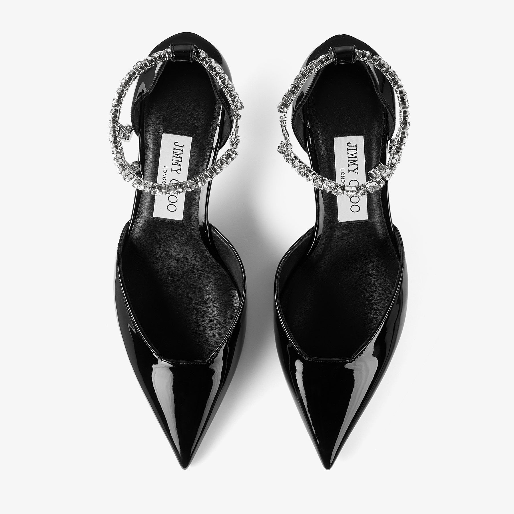 Stevie 50 Black Patent Leather Pumps
