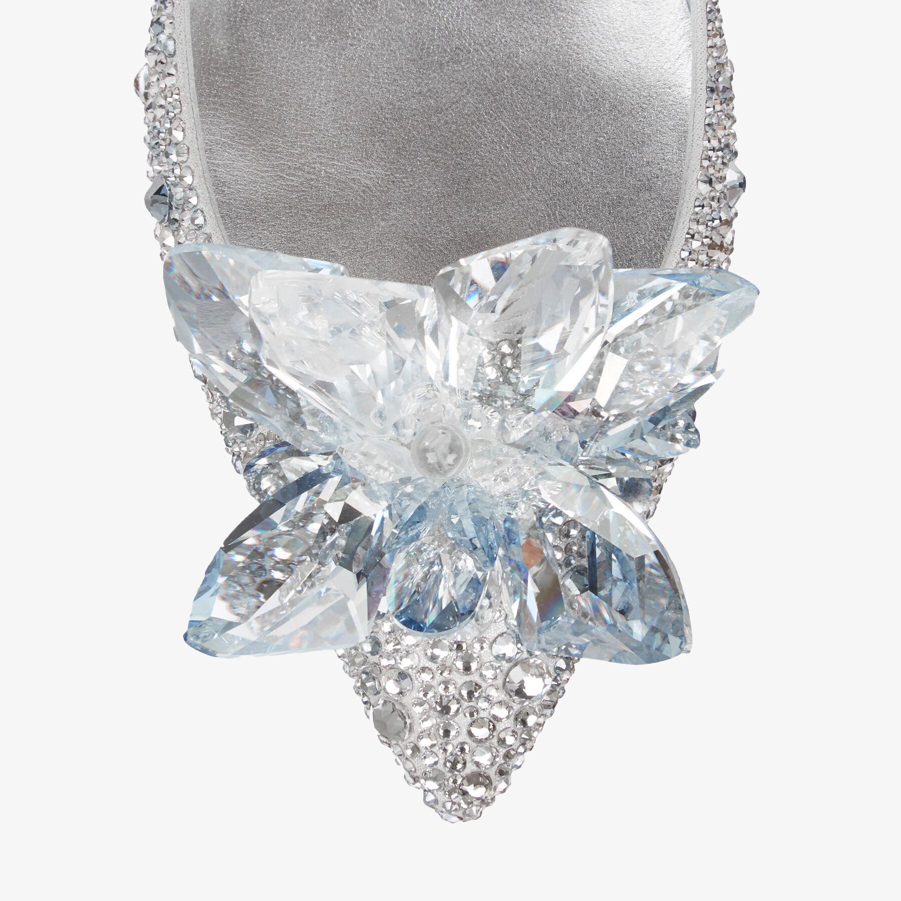 Allure Crystal Covered Pointy Toe Pumps