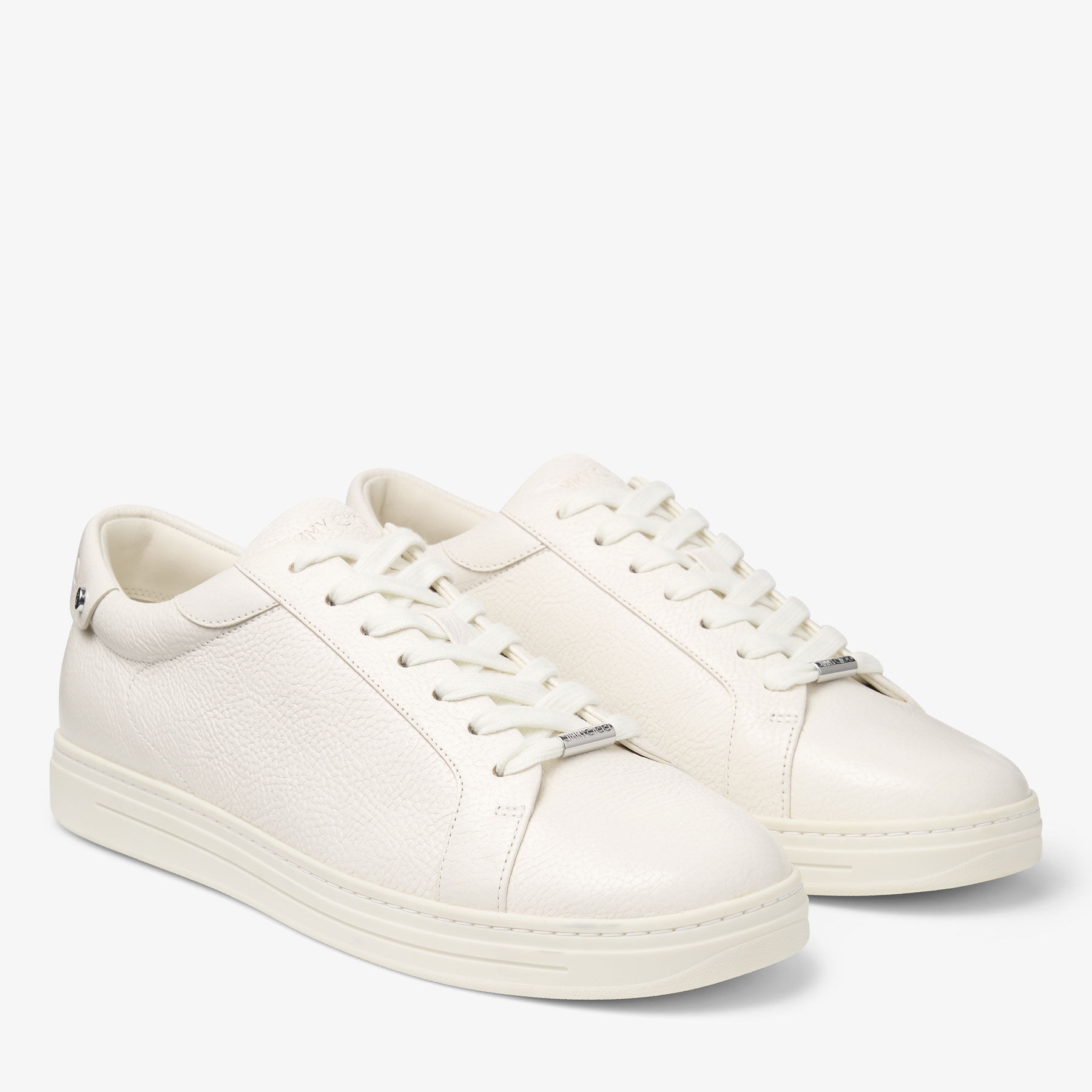 Rome M Latte Leather Trainers