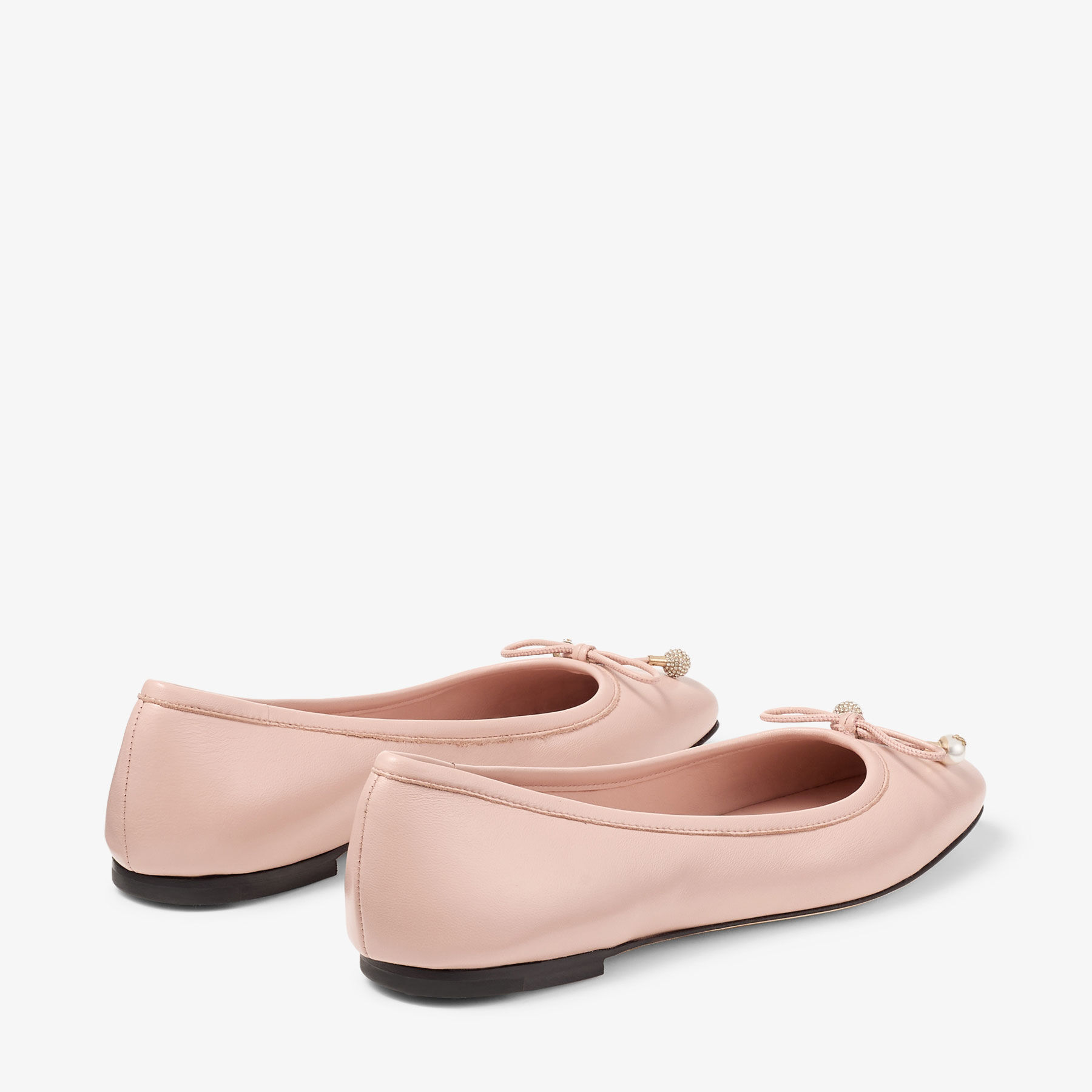 Elme Flat Macaron Nappa Leather Flats