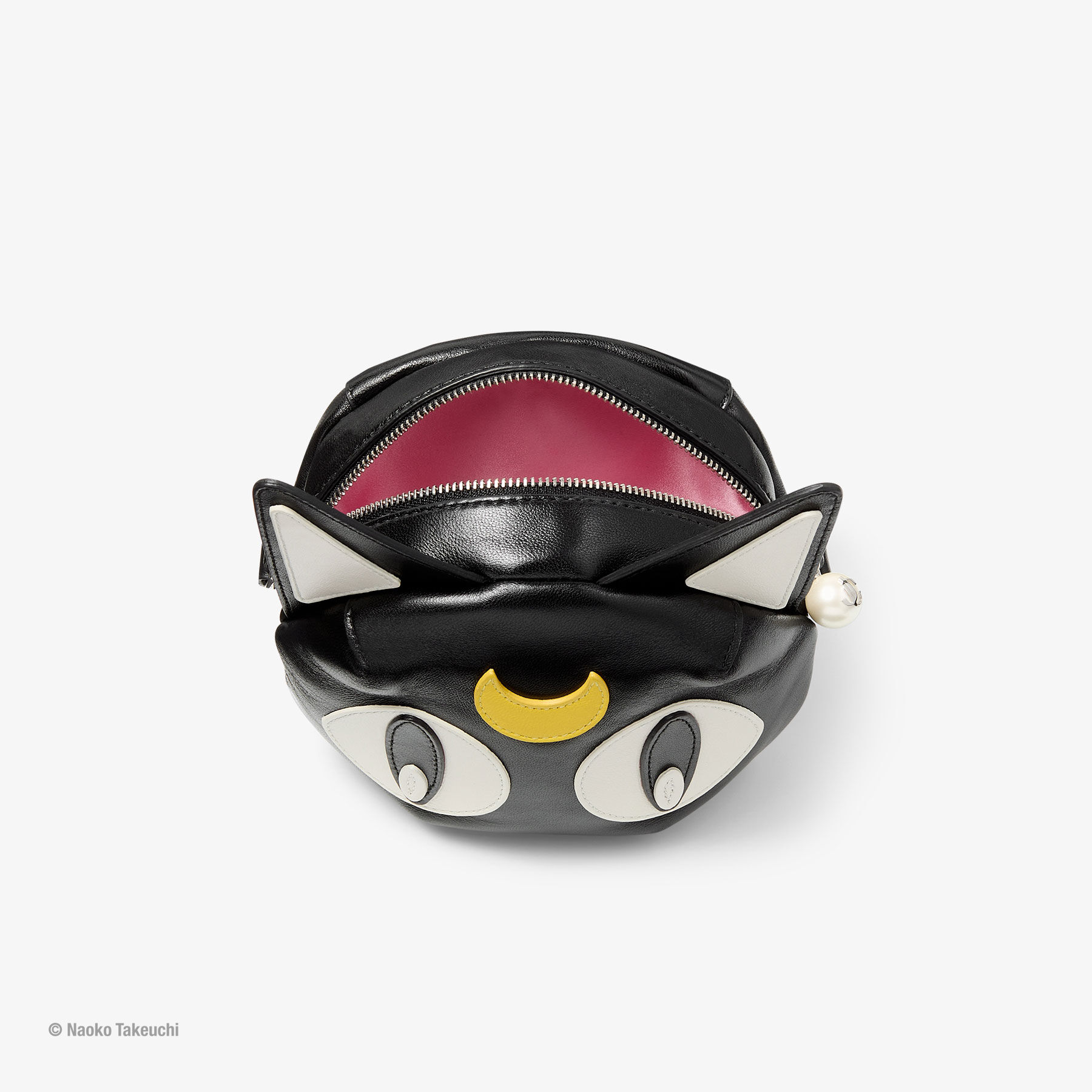 Luna Mini Bag Black Leather Mini Bag