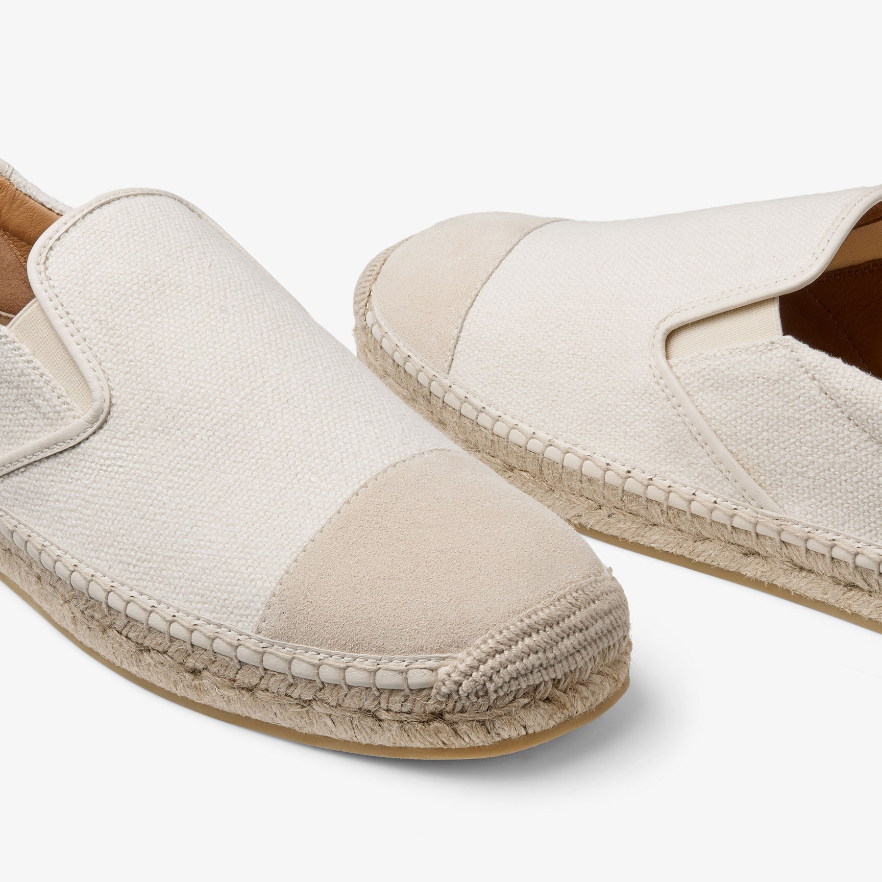 Ivan Espadrille Latte Canvas Espadrilles