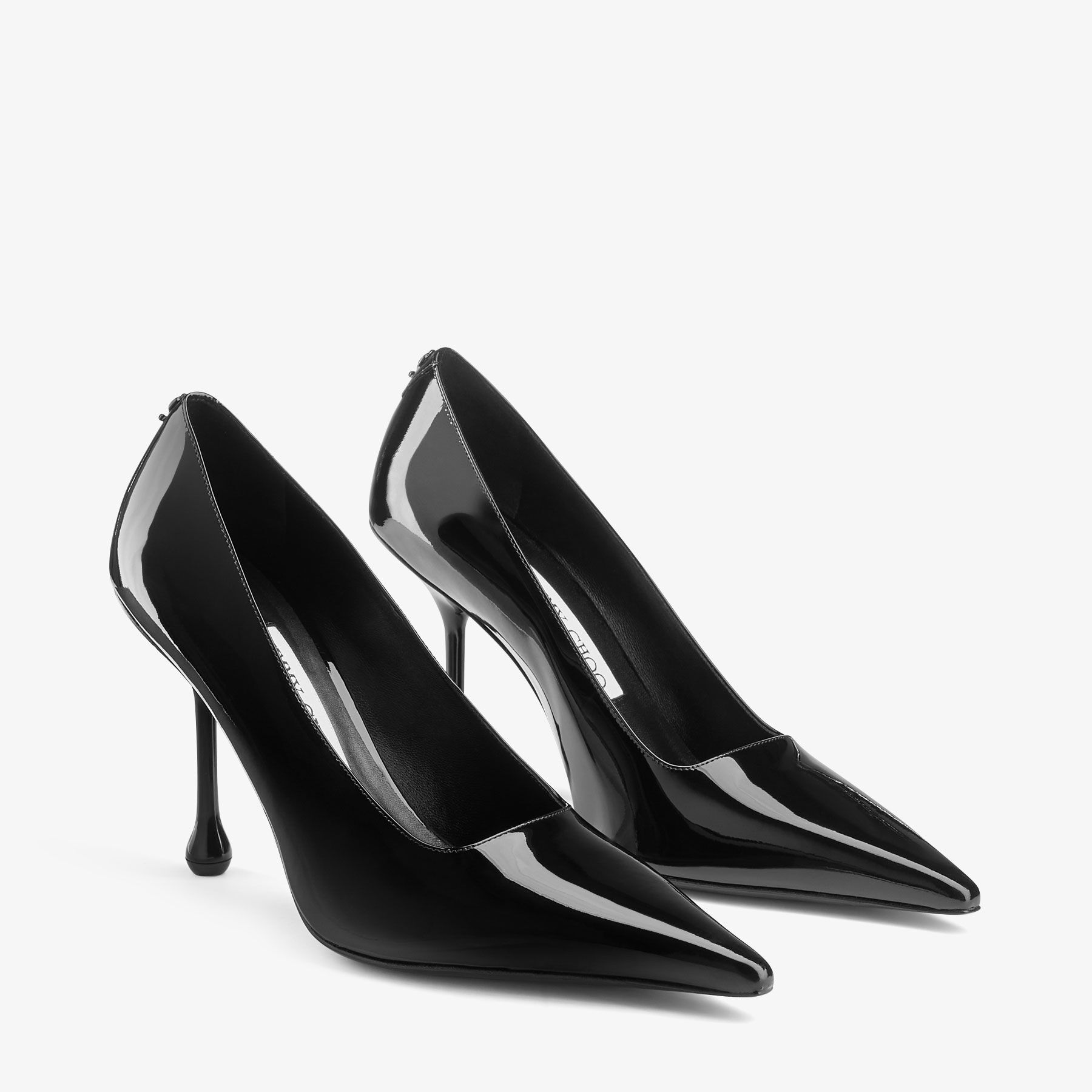 Ixia 95 Black Patent Leather Pumps