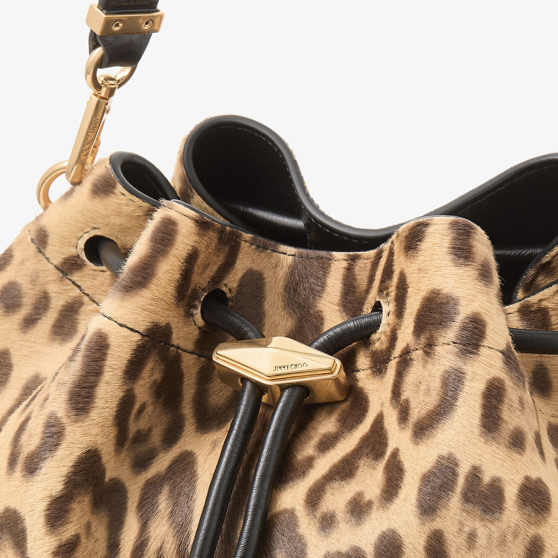 Cinch M Natural Leopard Print Pony Bag