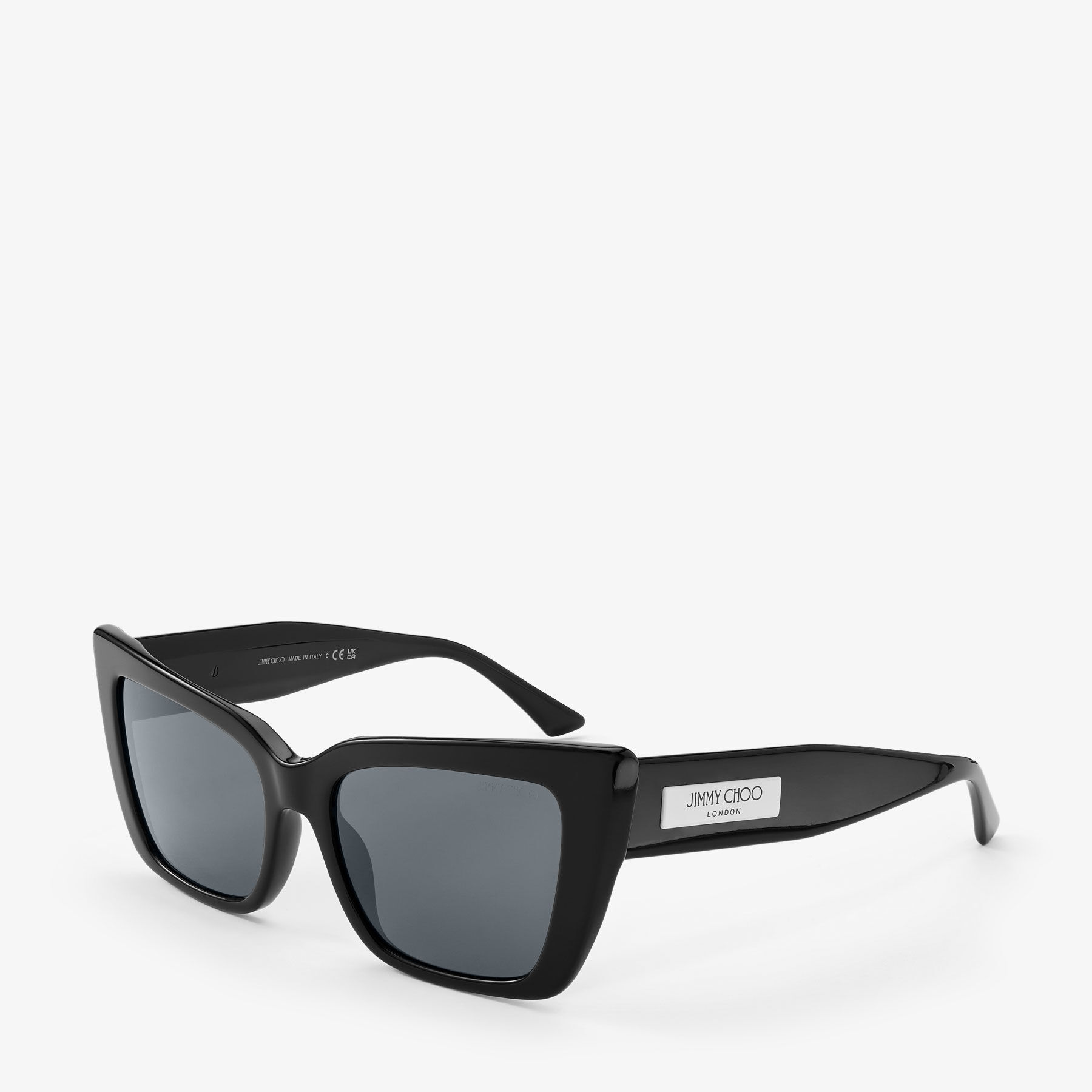 Evadine Black Butterfly Sunglasses