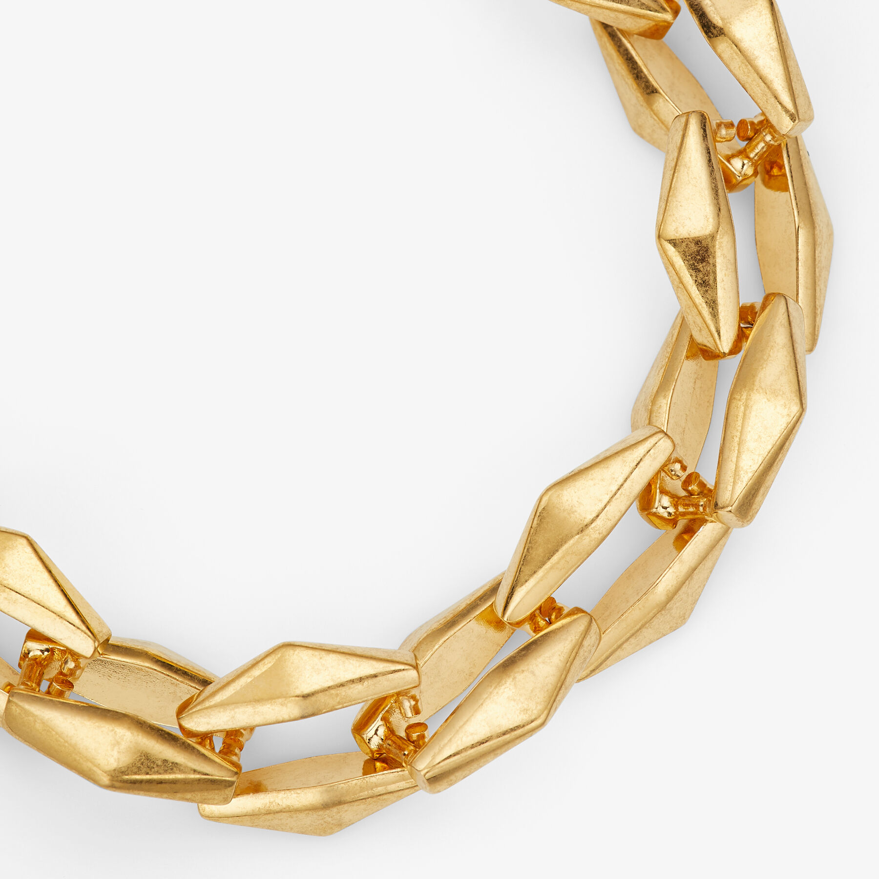 Diamond Chain Bracelet Gold-Finish Diamond Chain Bracelet