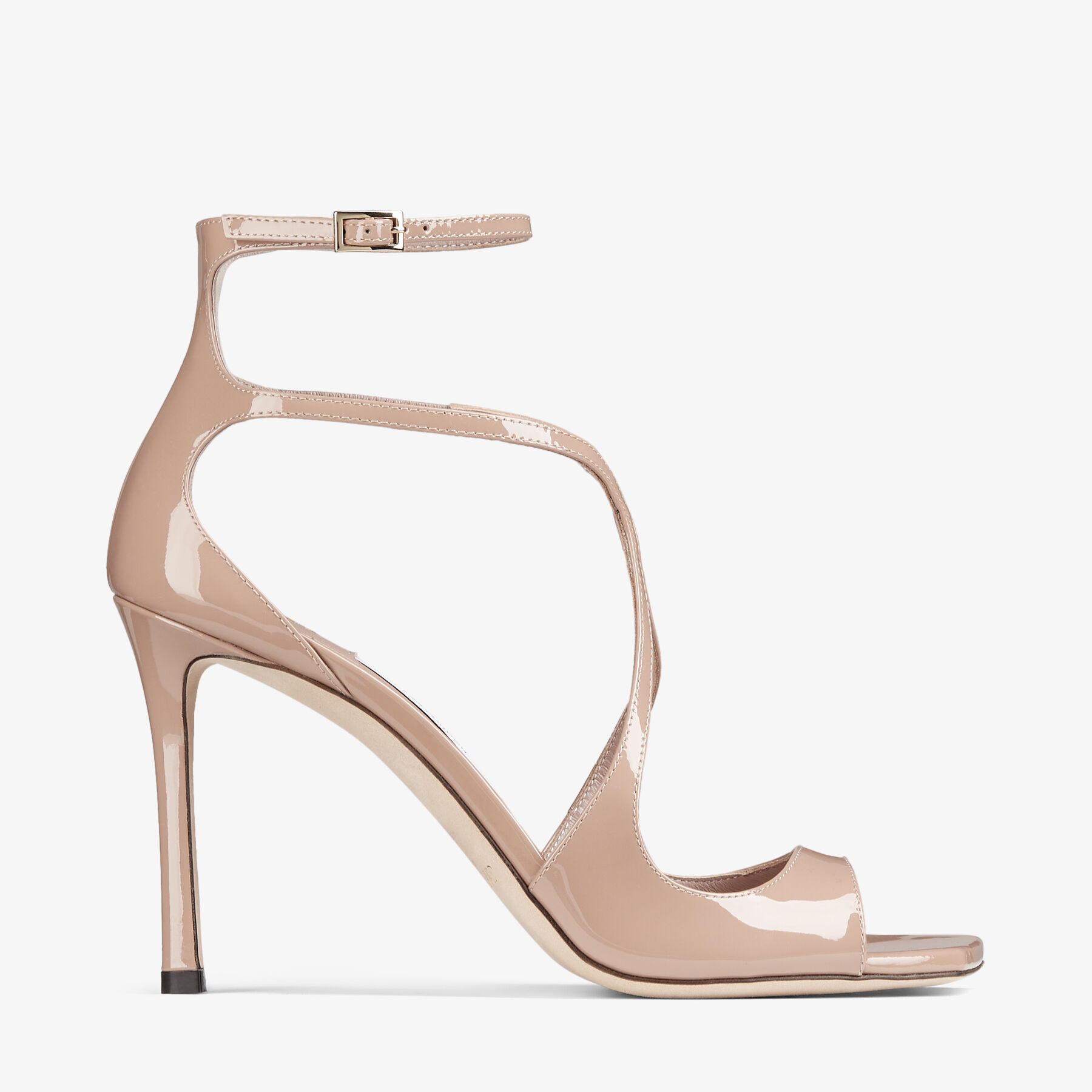 Azia 95 Ballet Pink Patent Leather Sandals