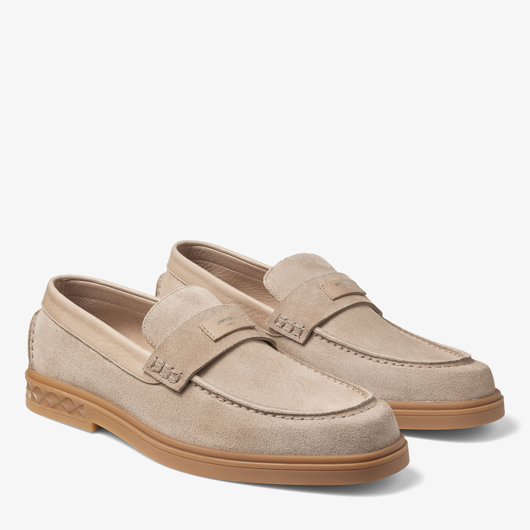 Josh Driver Stone Reverse Suede Driver Shoes