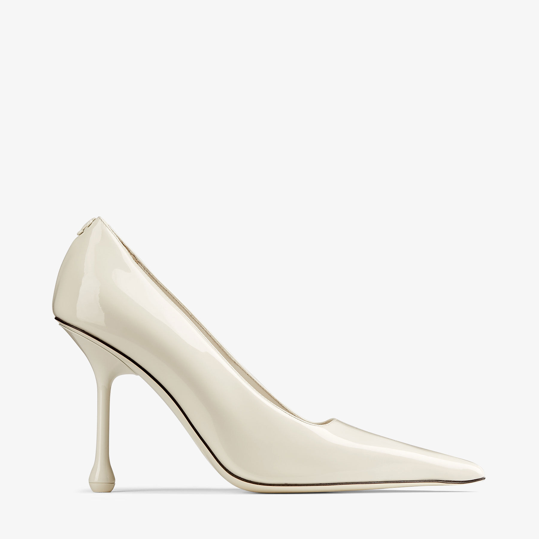 Ixia 95 Latte Patent Leather Pumps