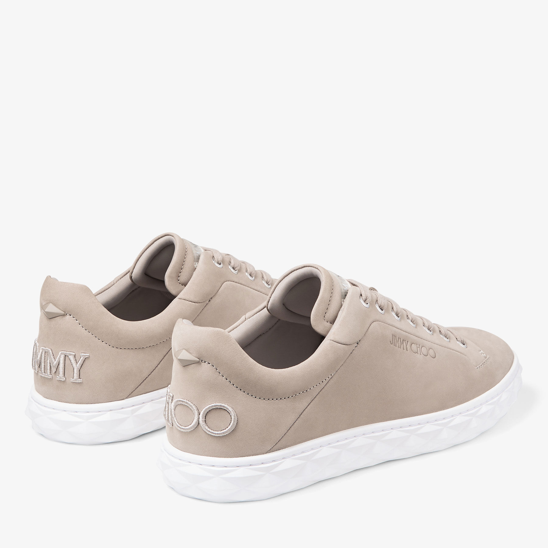 Diamond Light M II Taupe Nubuck Leather Trainers