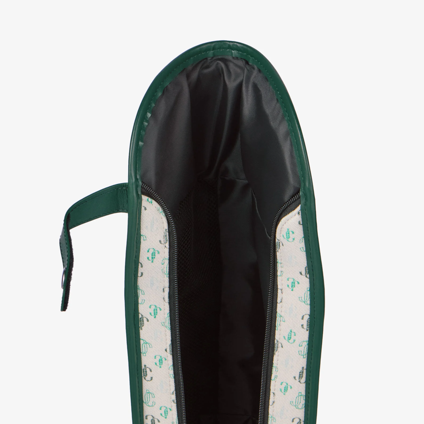 Jimmy Choo / Malbon 2.0 Golf Bag Small  Monogram Embroidered Canvas Half Golf Bag