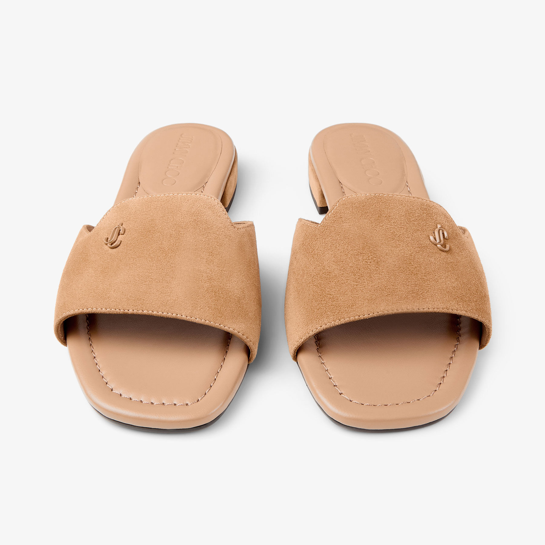 Dina Flat Toffee Suede Flats