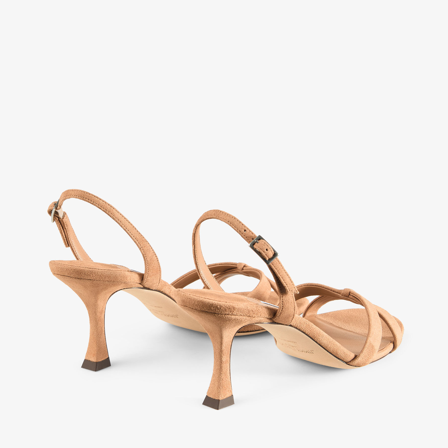 Elsy 70 Toffee Suede Crossover Slingback