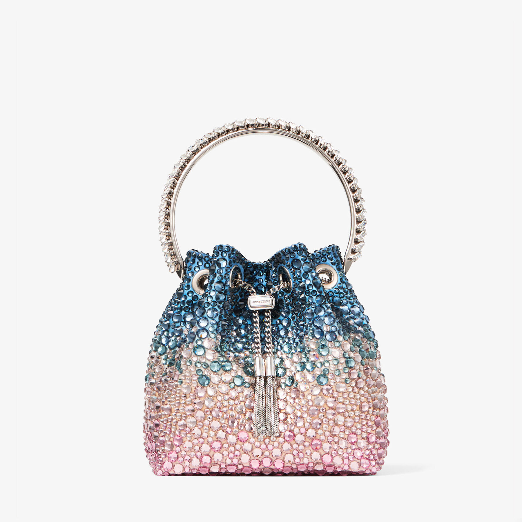 Bon Bon Sunrise Satin Crystal Bag