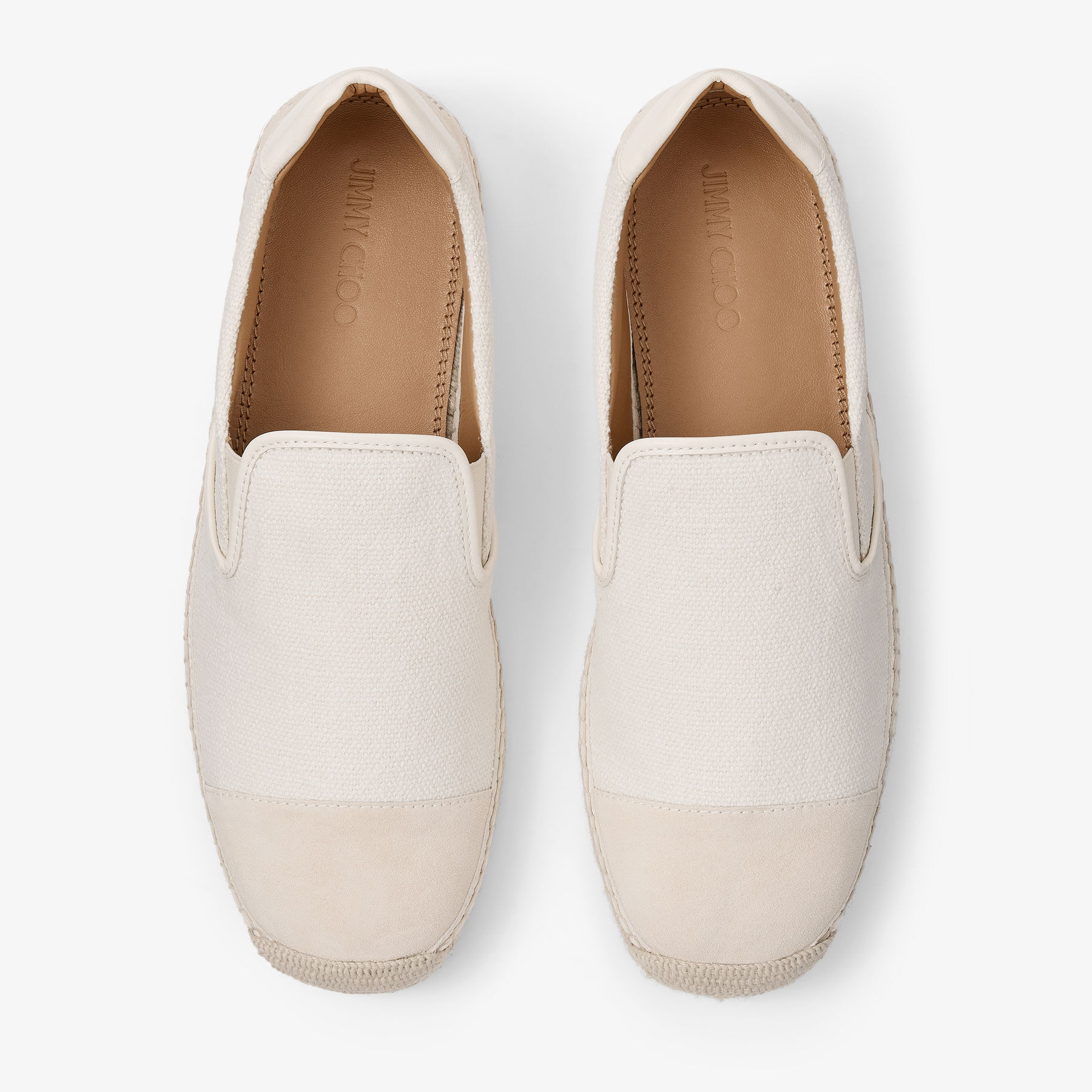 Ivan Espadrille Latte Canvas Espadrilles