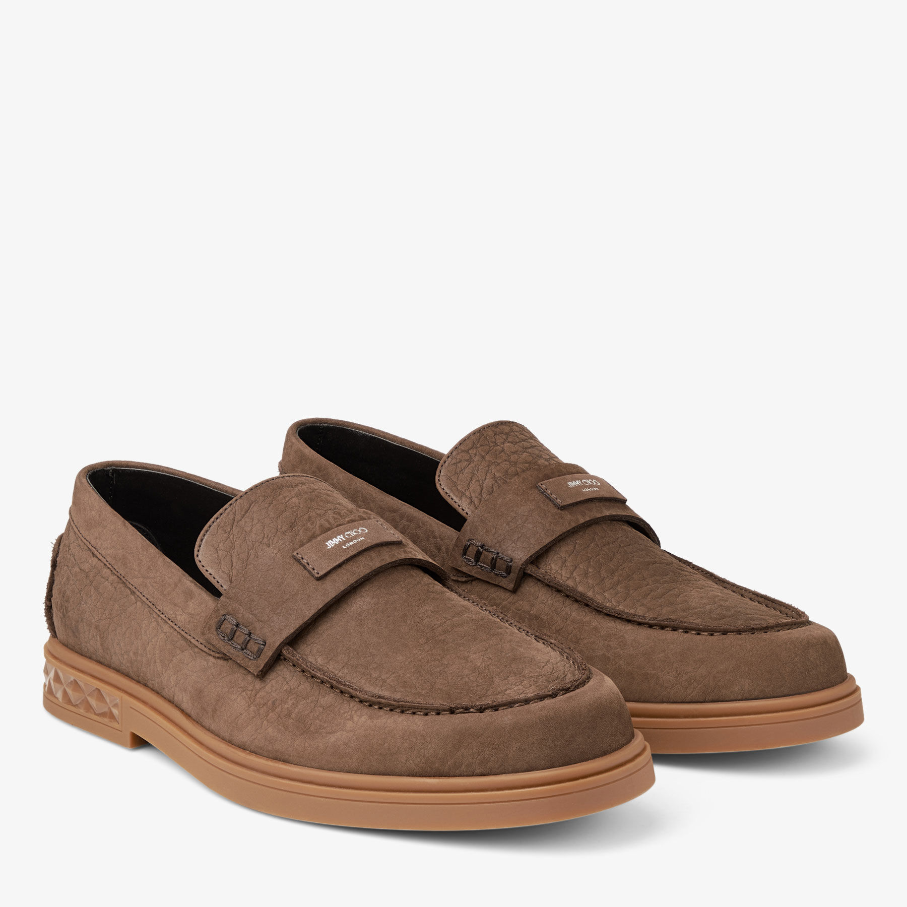 Josh Driver Oak Nubuck Leather Shoes