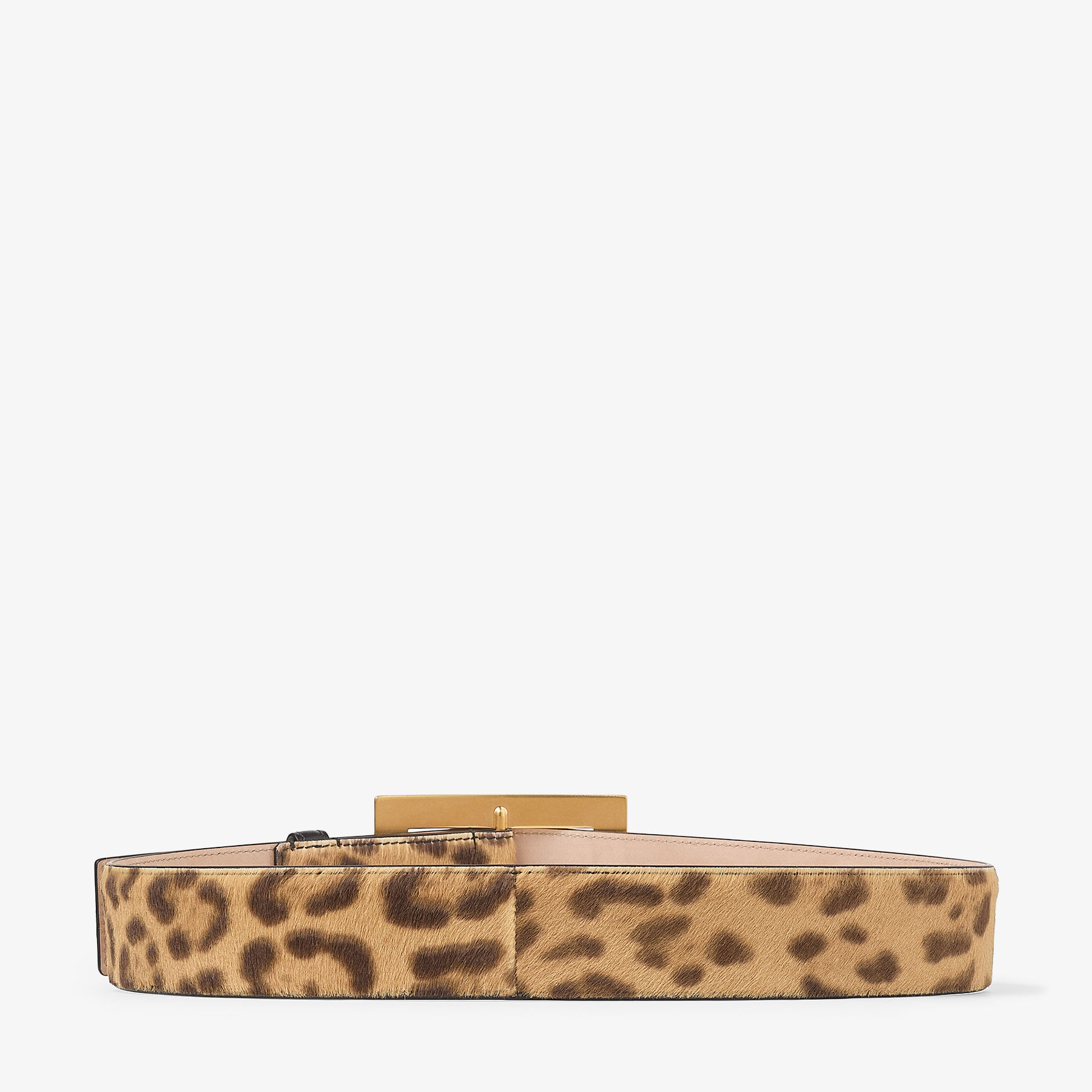 Arlie Natural Leopard Print Pony Belt