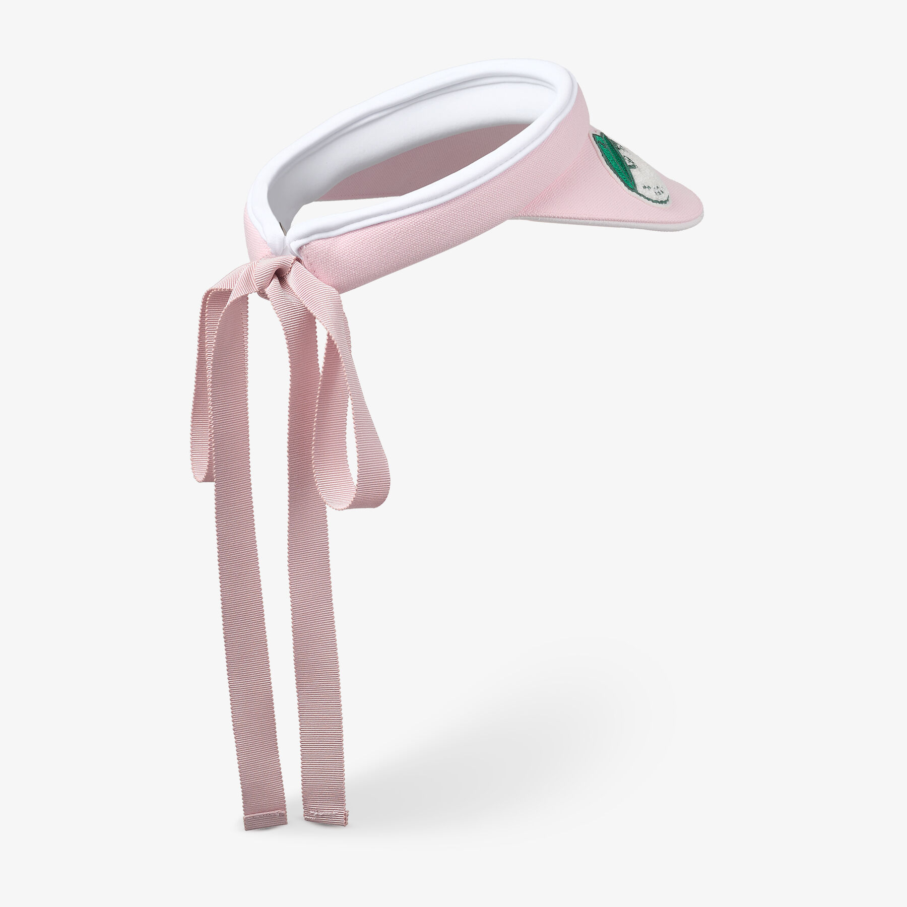 Jimmy Choo / Malbon 2.0 Visor Malbon Pink Embroidered Visor