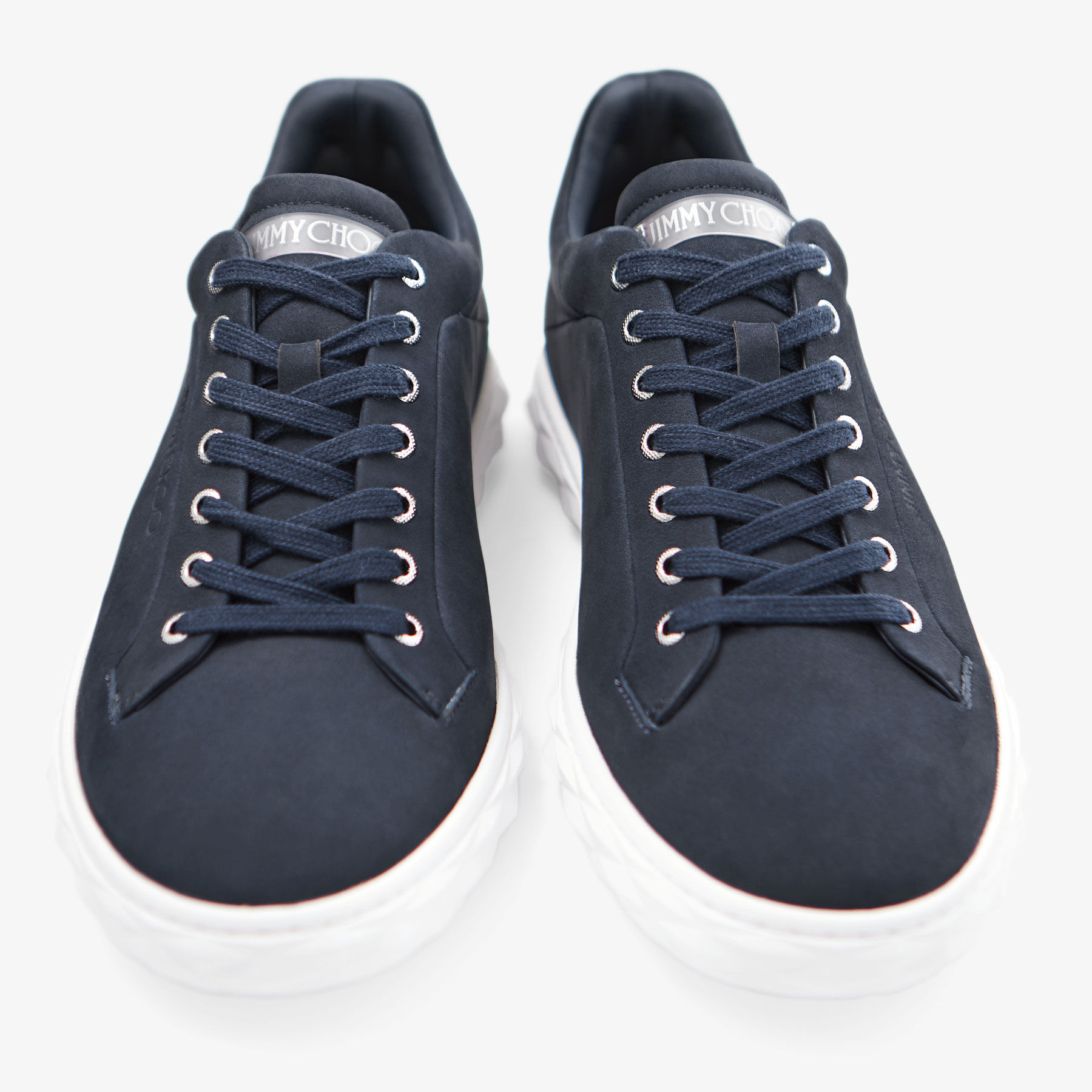 Diamond Light M II Navy Nubuck Leather Trainers