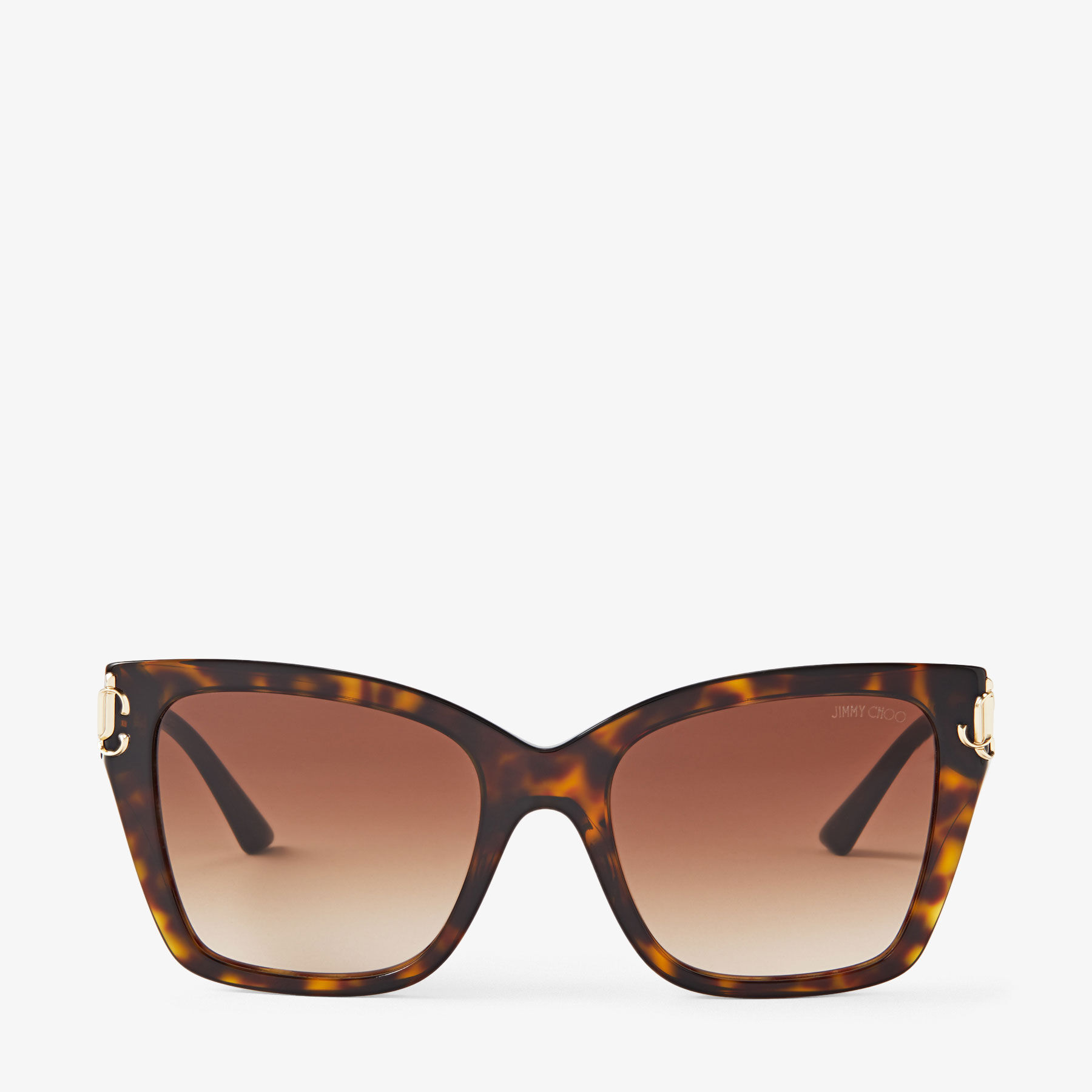 Kira Brown Havana Square Sunglasses