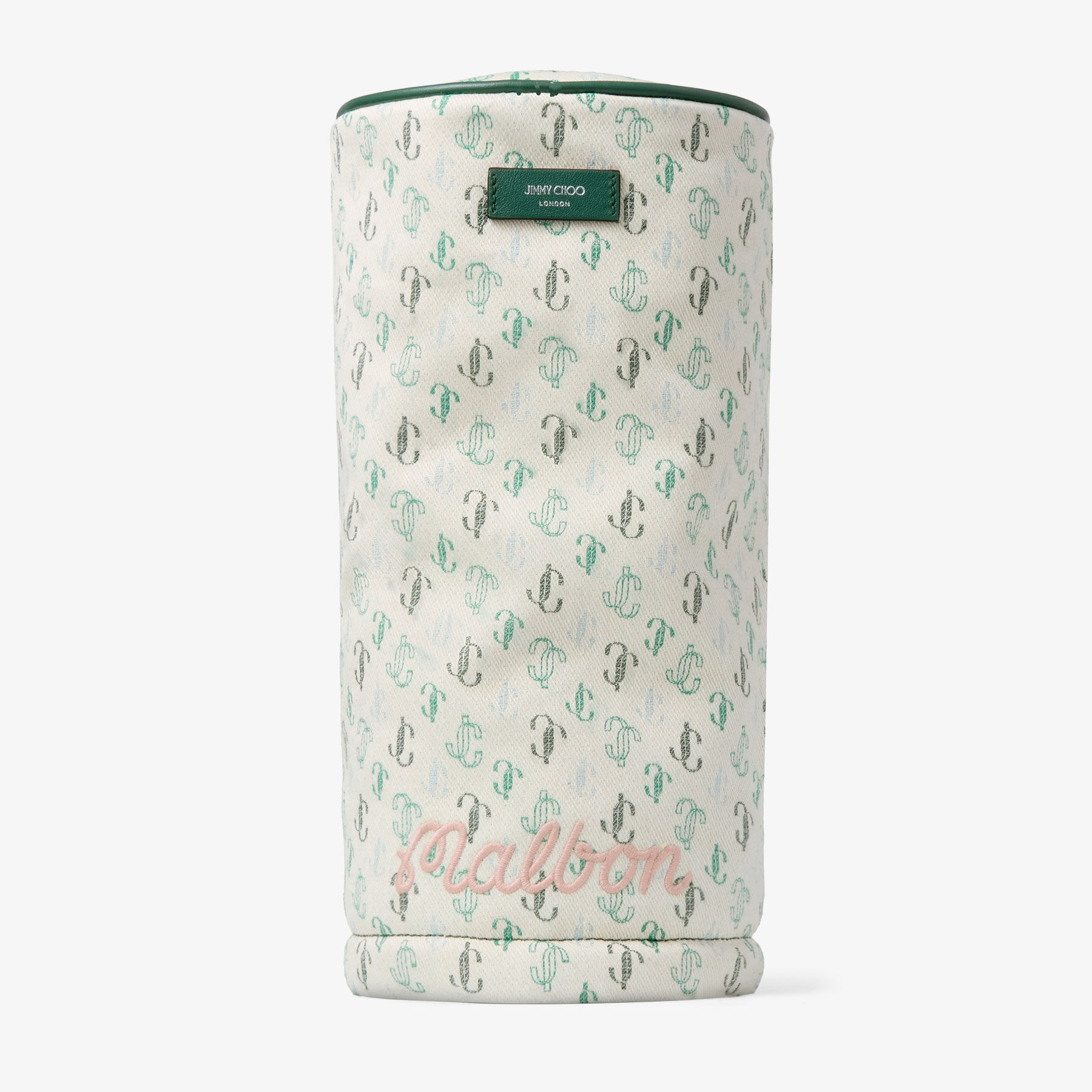 Jimmy Choo / Malbon 2.0 Head Cover Monogram Embroidered Canvas Hybrid Cover