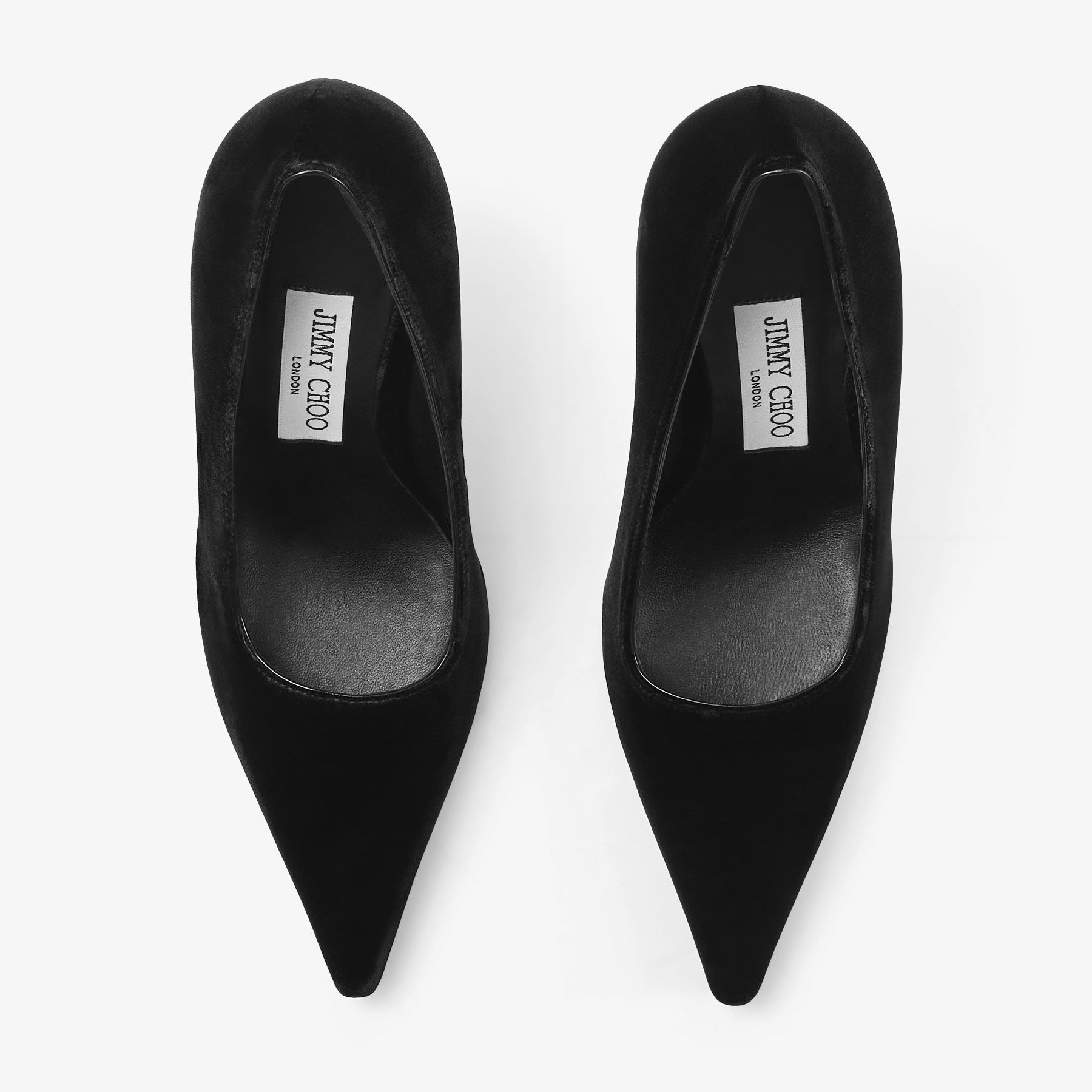 Ixia 95 Black Velvet Pumps