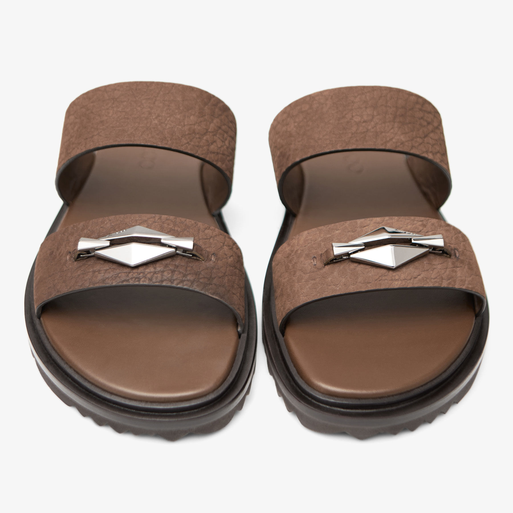 Raiden Sandal M Oak Nubuck Leather Sandals