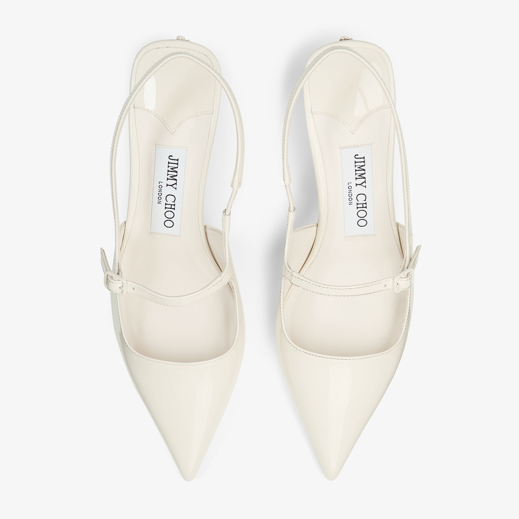 Didi 45 Latte Patent Leather Pumps