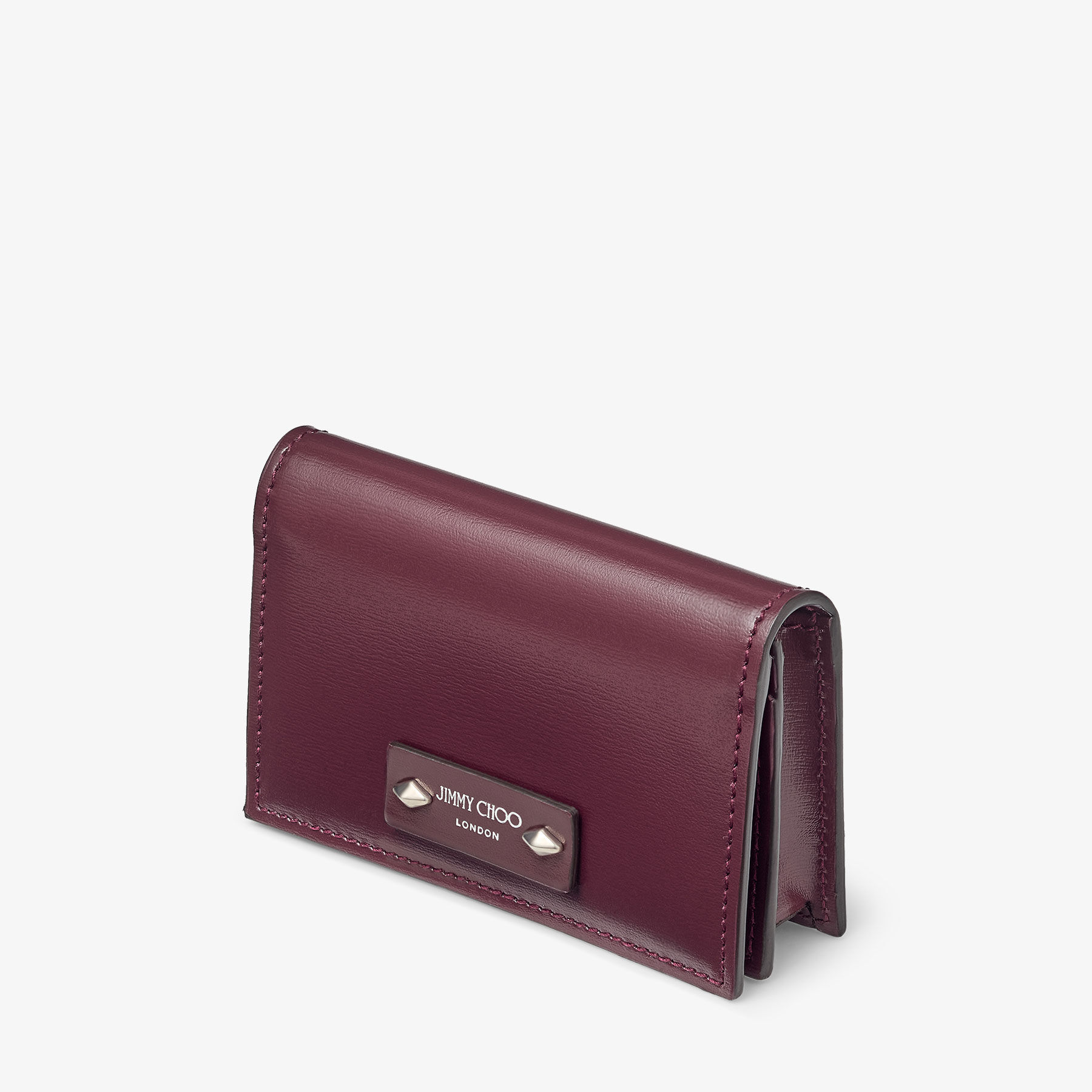 Nello Garnet Leather Wallet