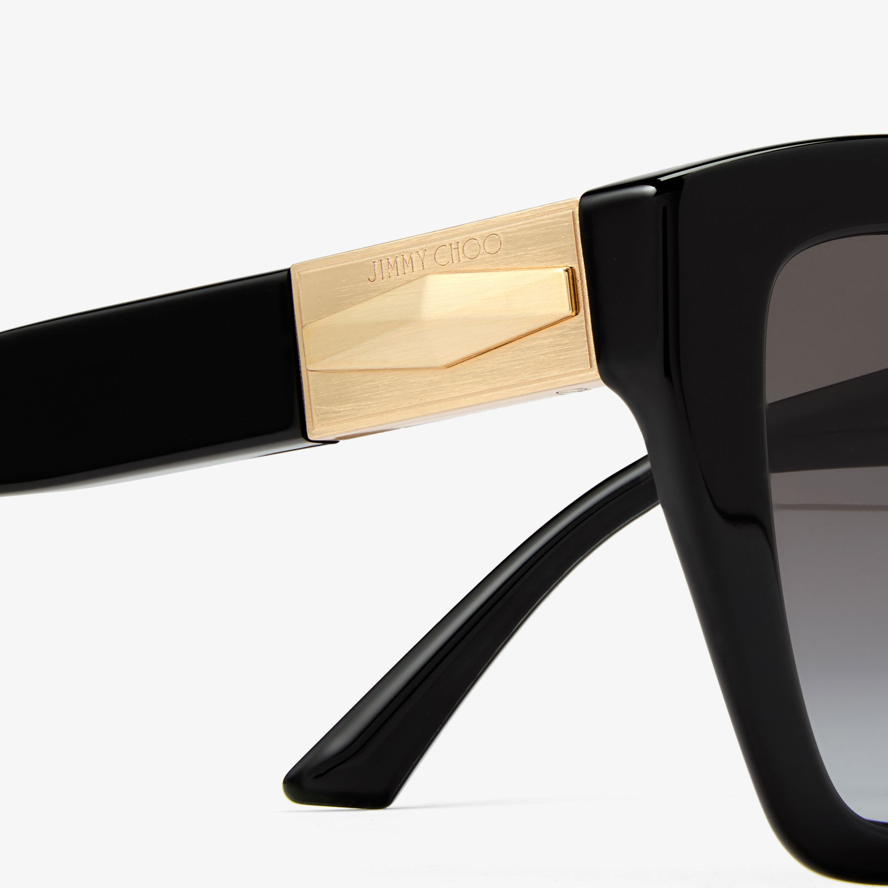 Elina Black Cat Eye Sunglasses