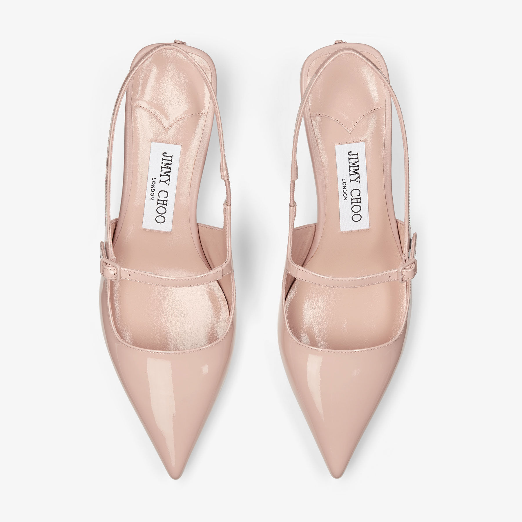 Didi 45 Macaron Patent Leather Pointed Pumps