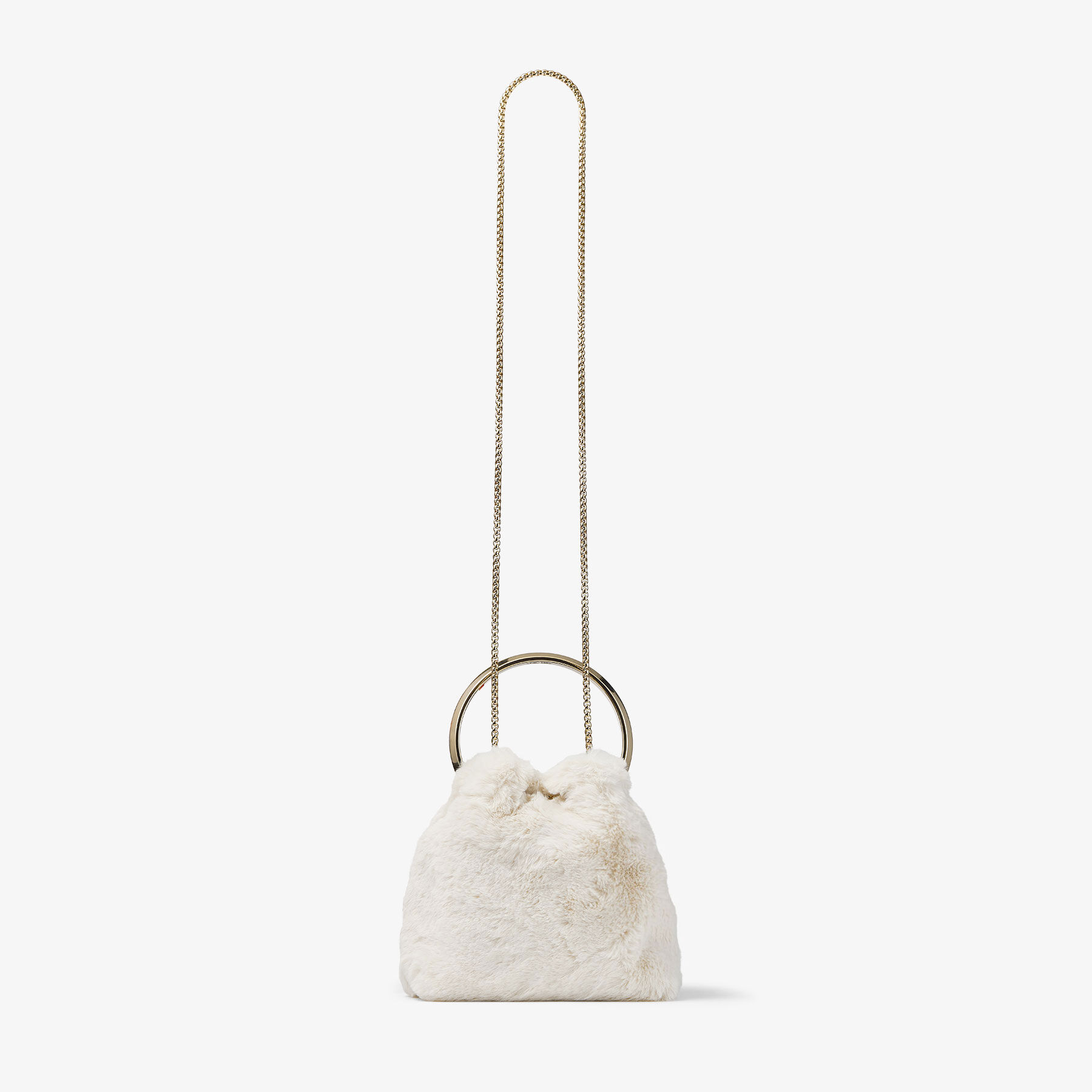 Bon Bon Latte Faux Fur Mini Bag