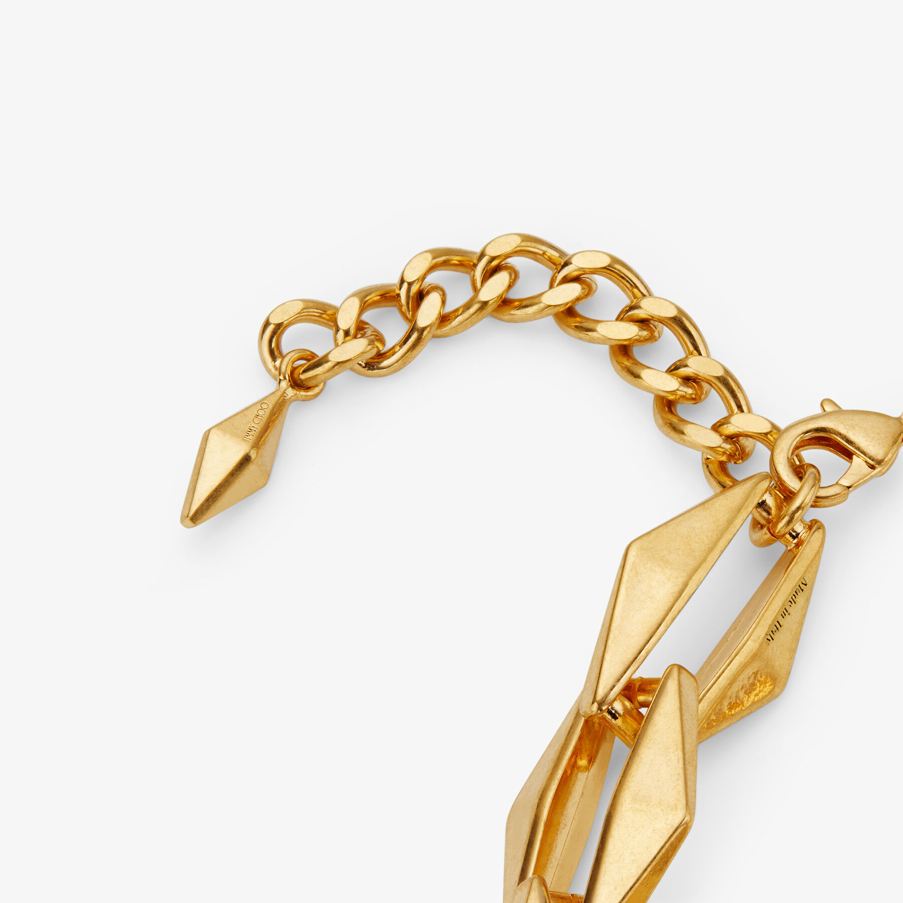 Diamond Chain Necklace Gold-Finish Diamond Chain Necklace