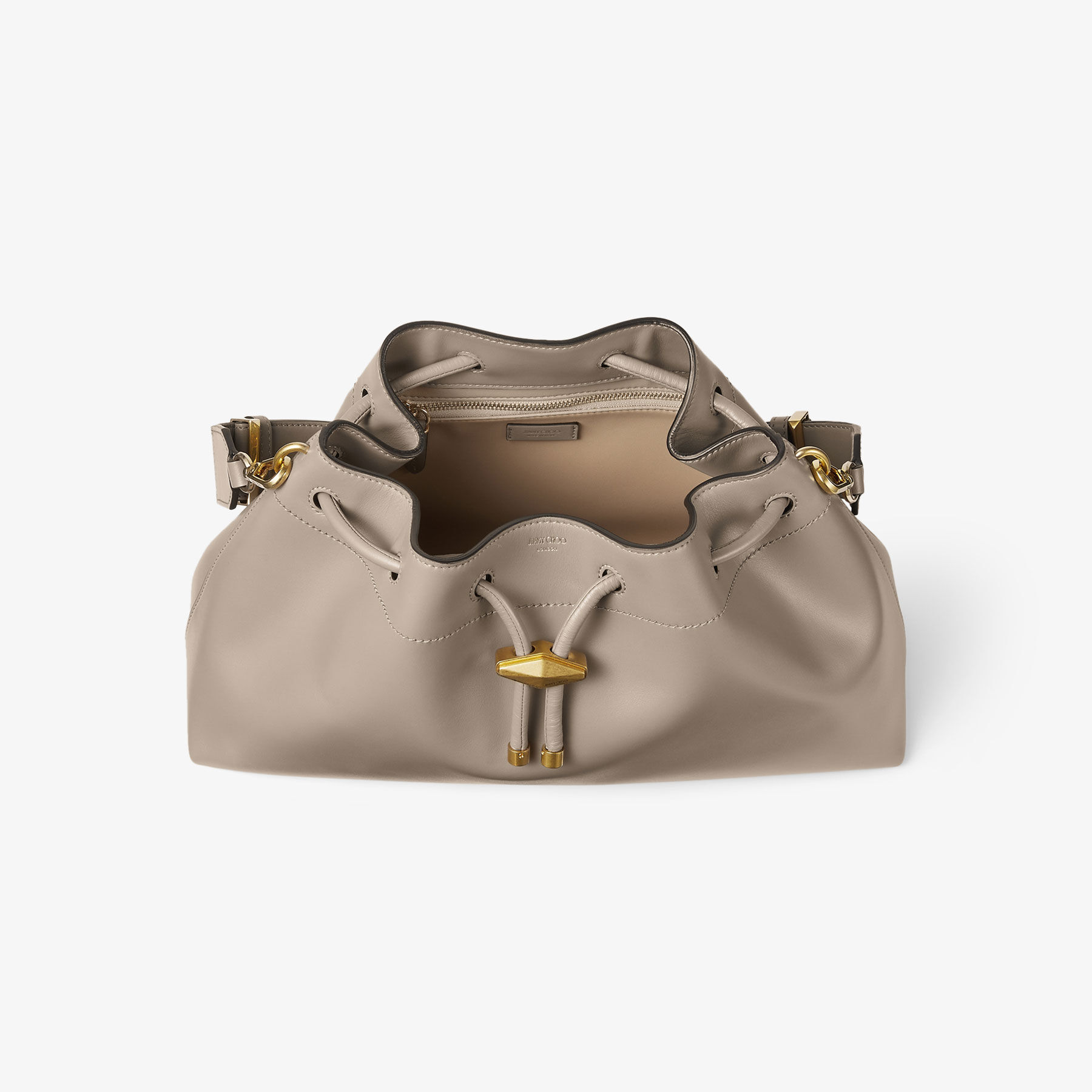 Cinch M Taupe Leather Handbag