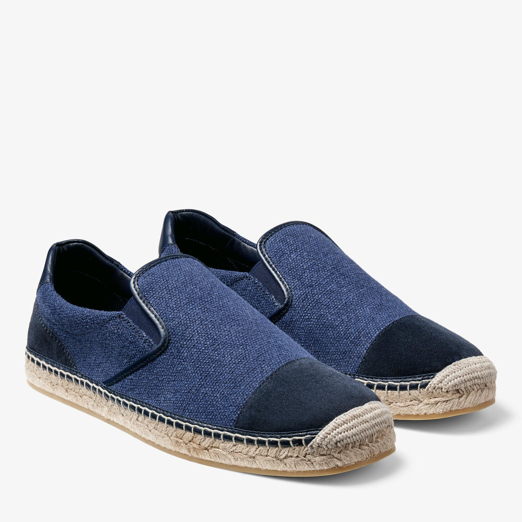 Ivan Espadrille Navy Canvas Espadrilles