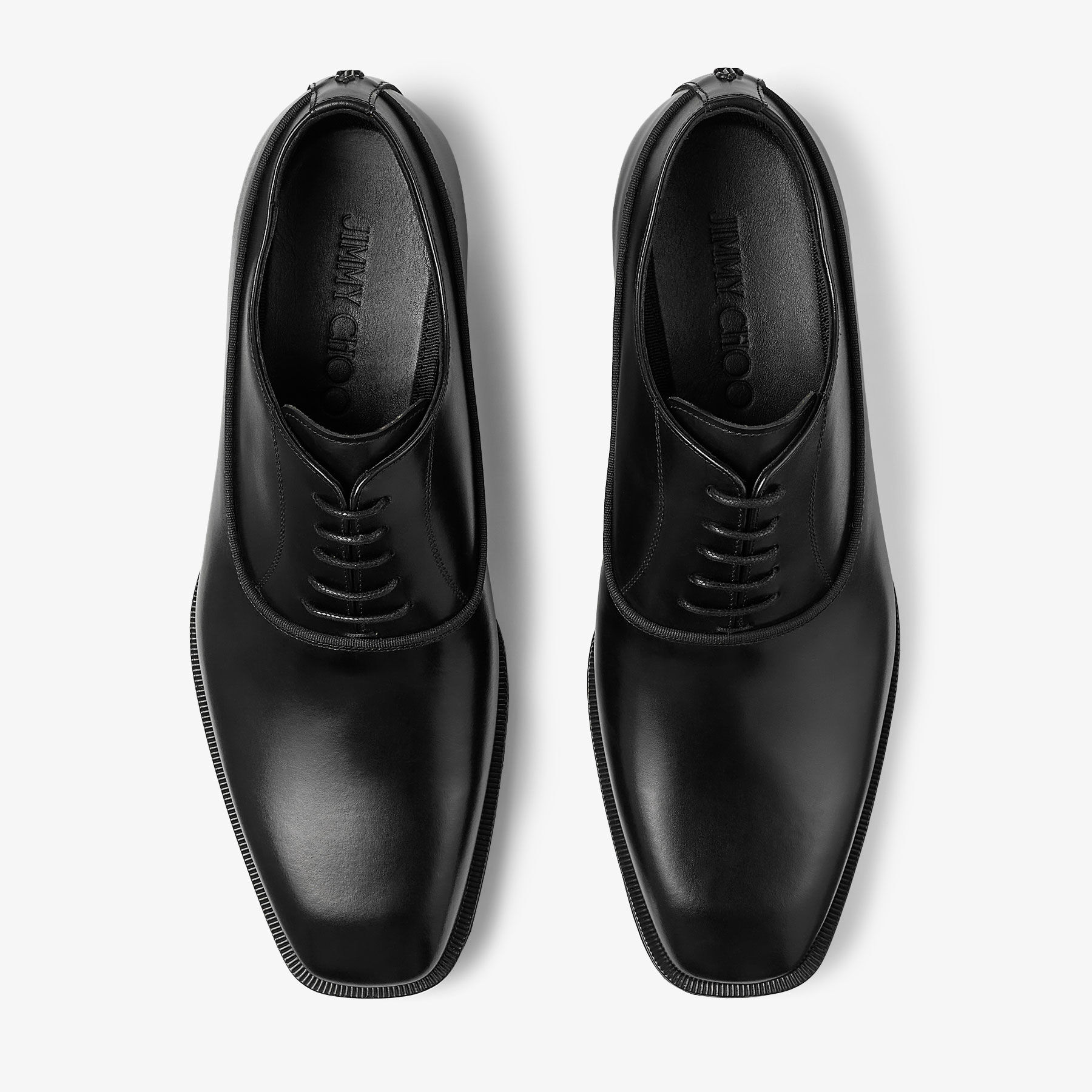 Foxley Oxford Shoe Black Calf Leather Shoes