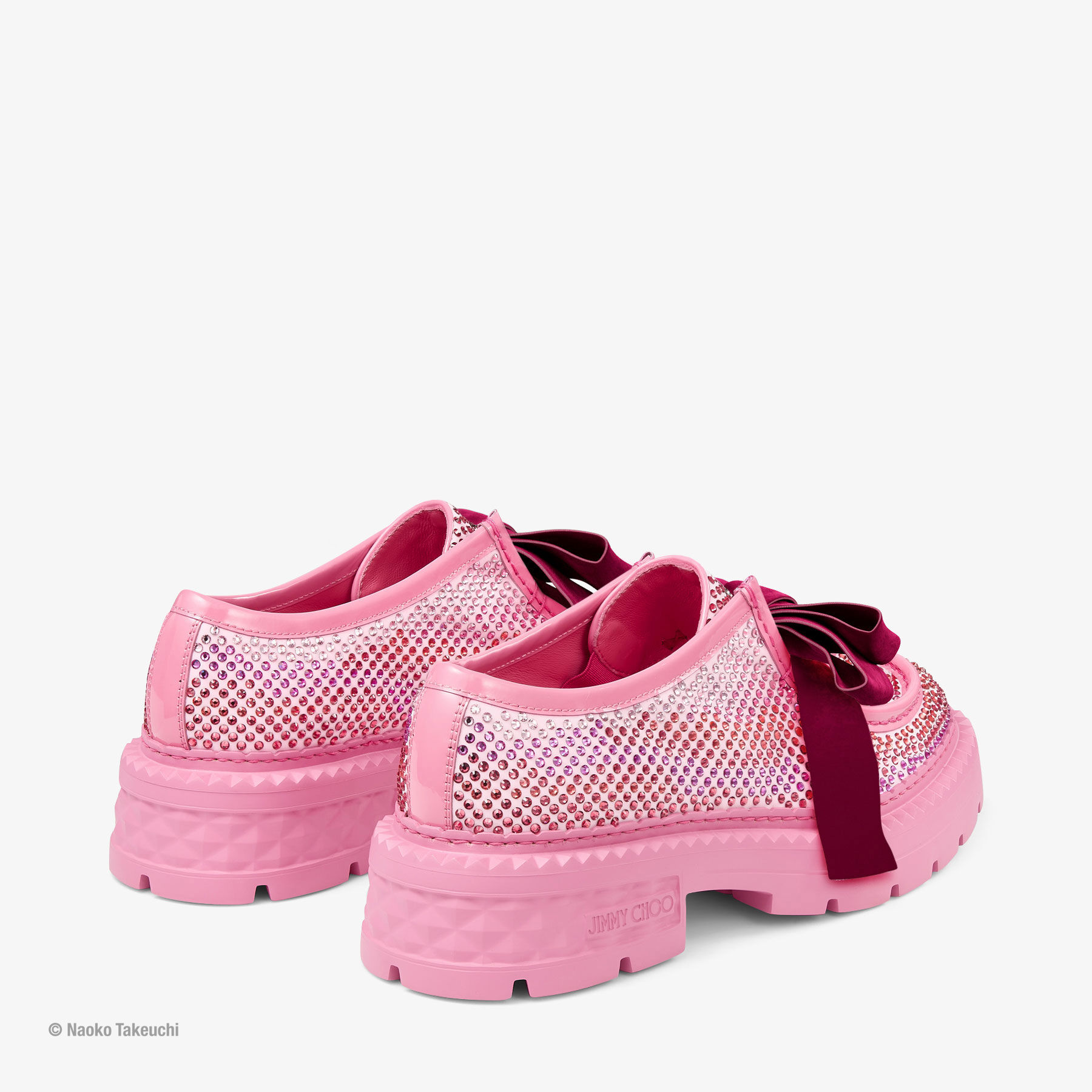 Super Sailor Moon Marlow Moccasin Pink Crystal Loafers