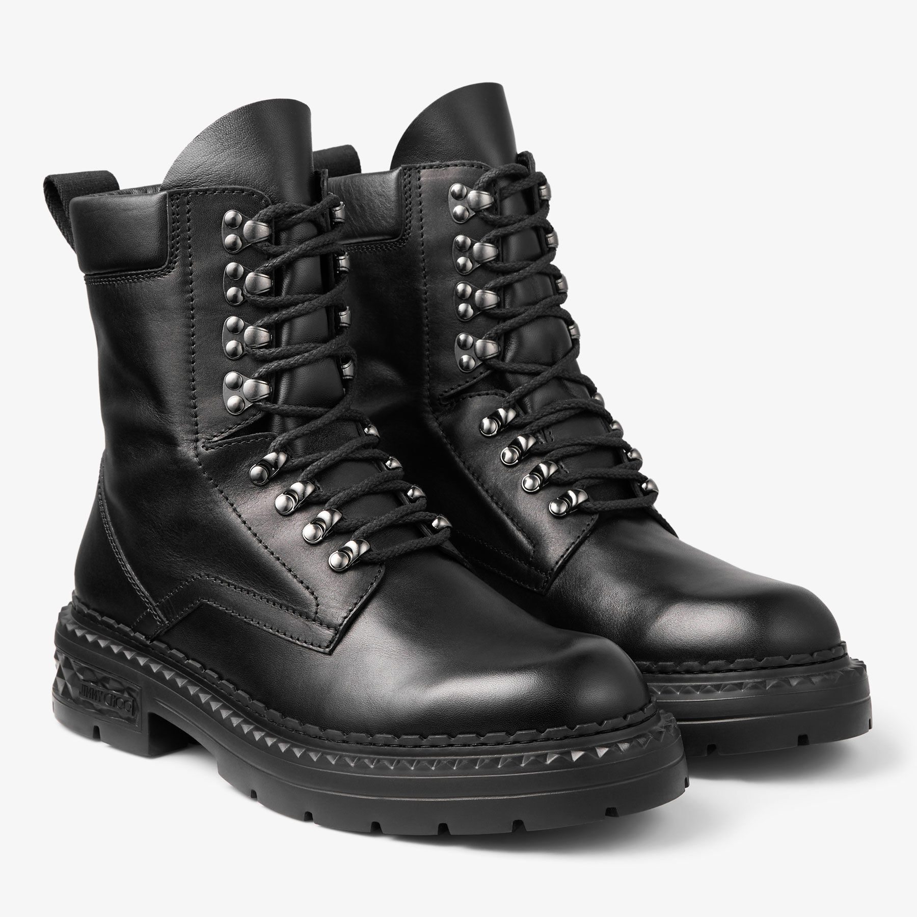 Marlow Combat Boot Black Leather Combat Boots