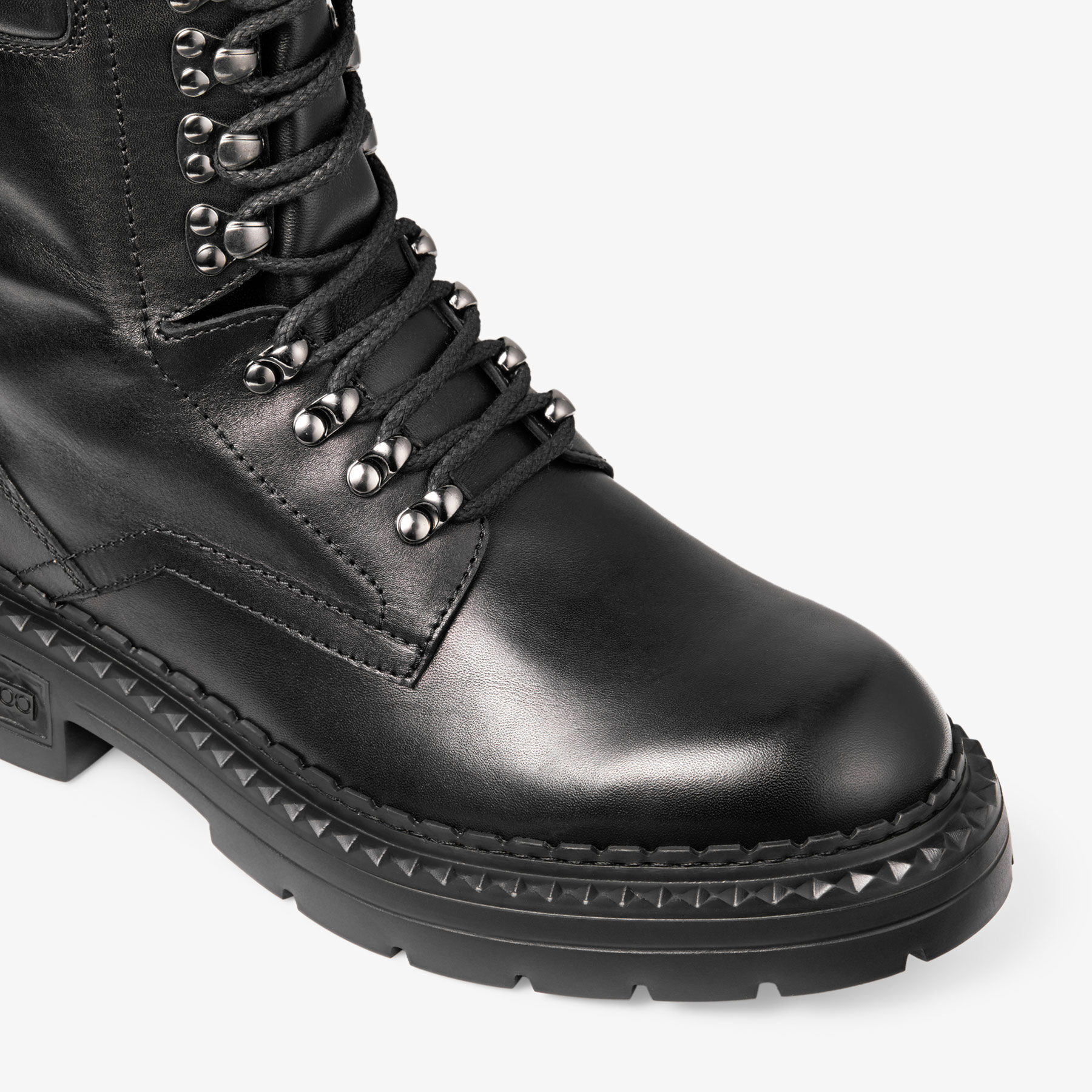 Marlow Combat Boot Black Leather Combat Boots