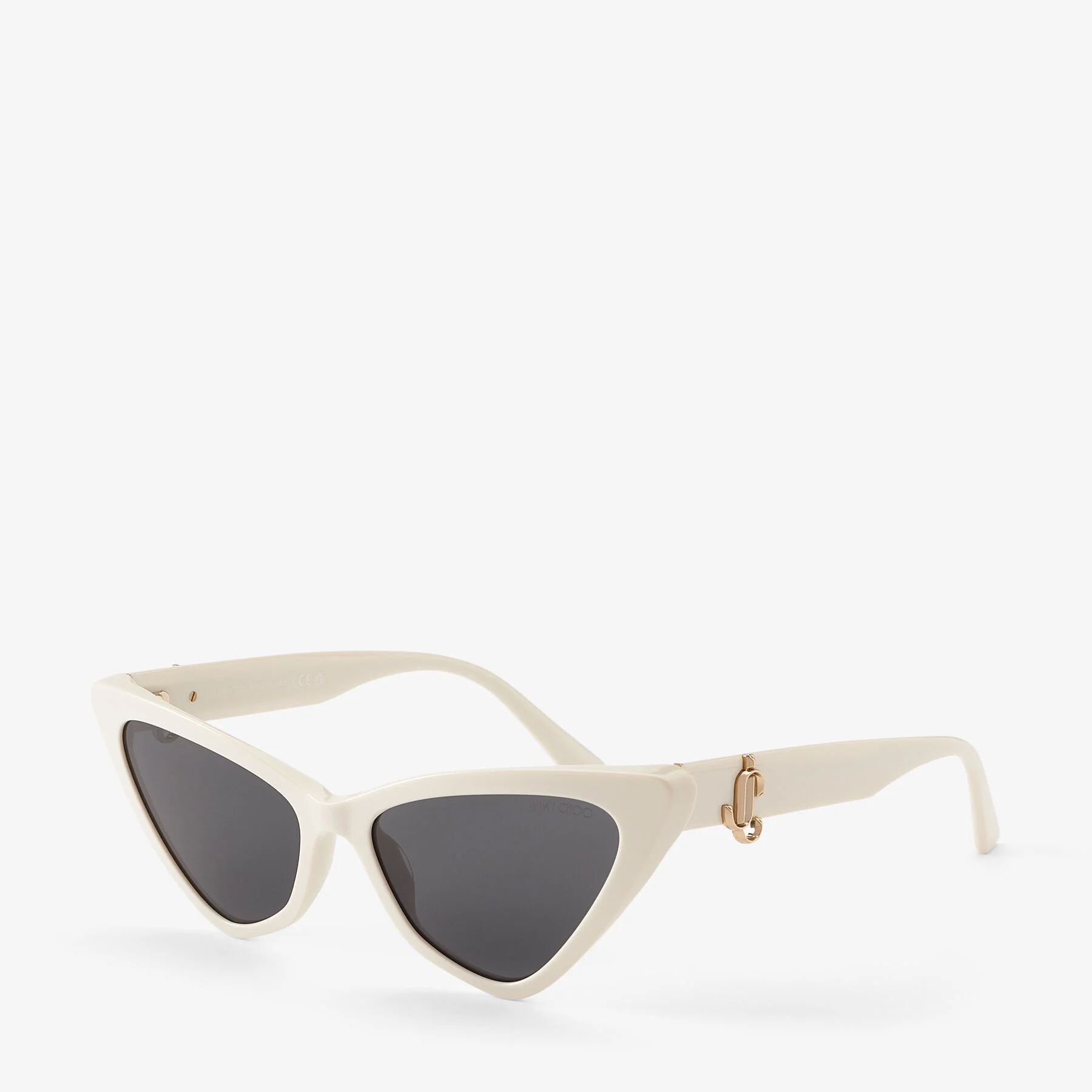 Sol White Cat Eye Sunglasses