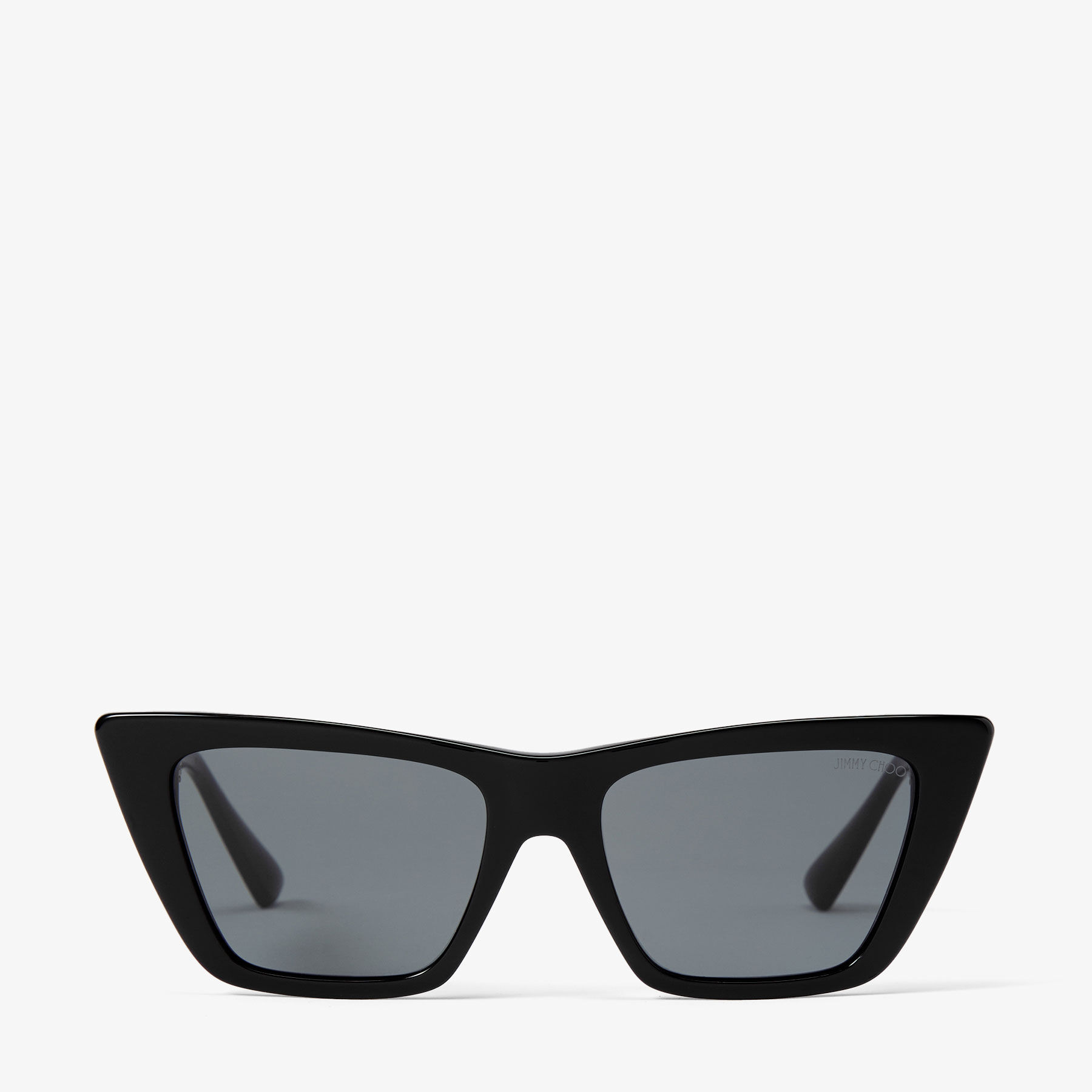 Haley Black Cat Eye Sunglasses