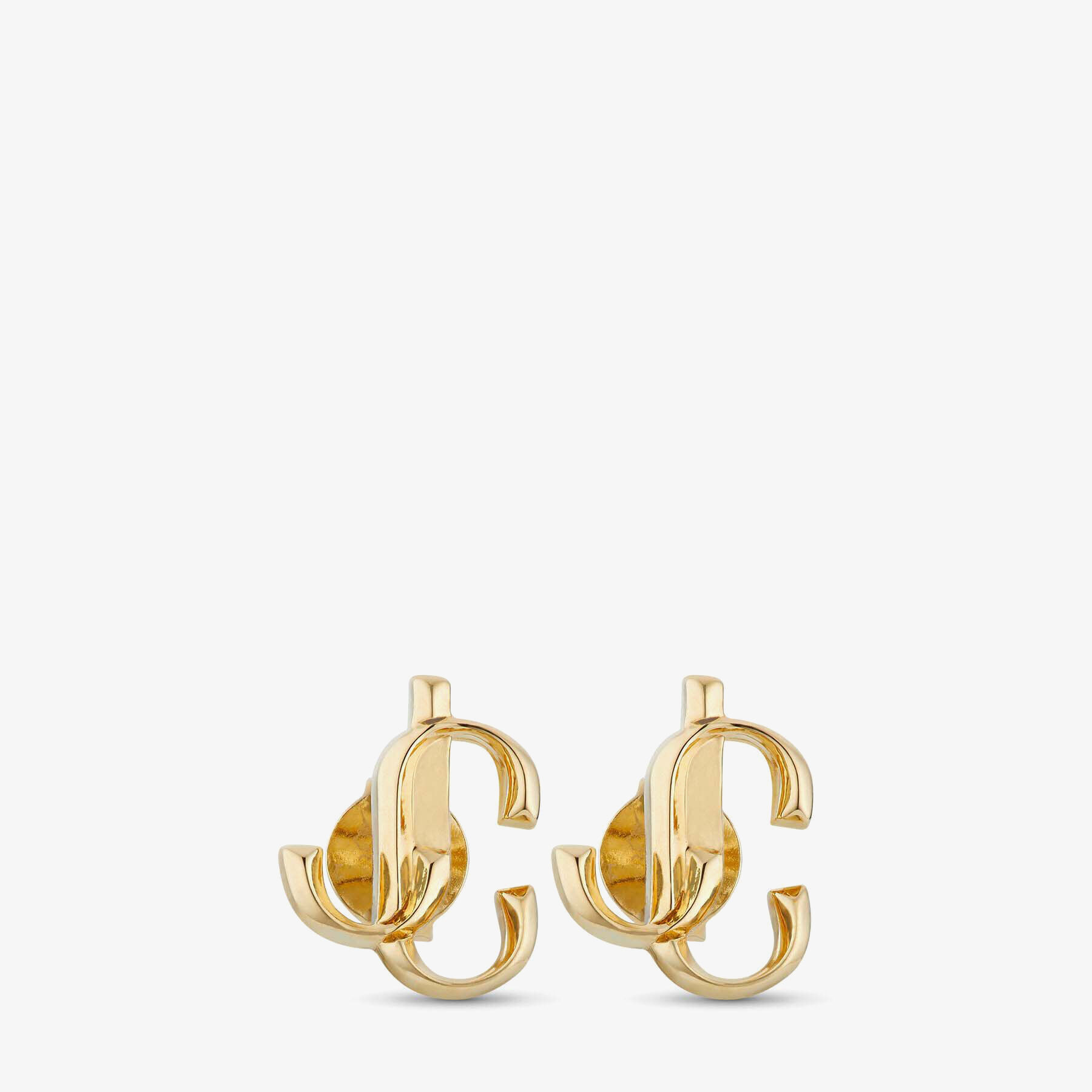 JC Mini Studs Gold-Finish Metal JC Mini Stud Earrings