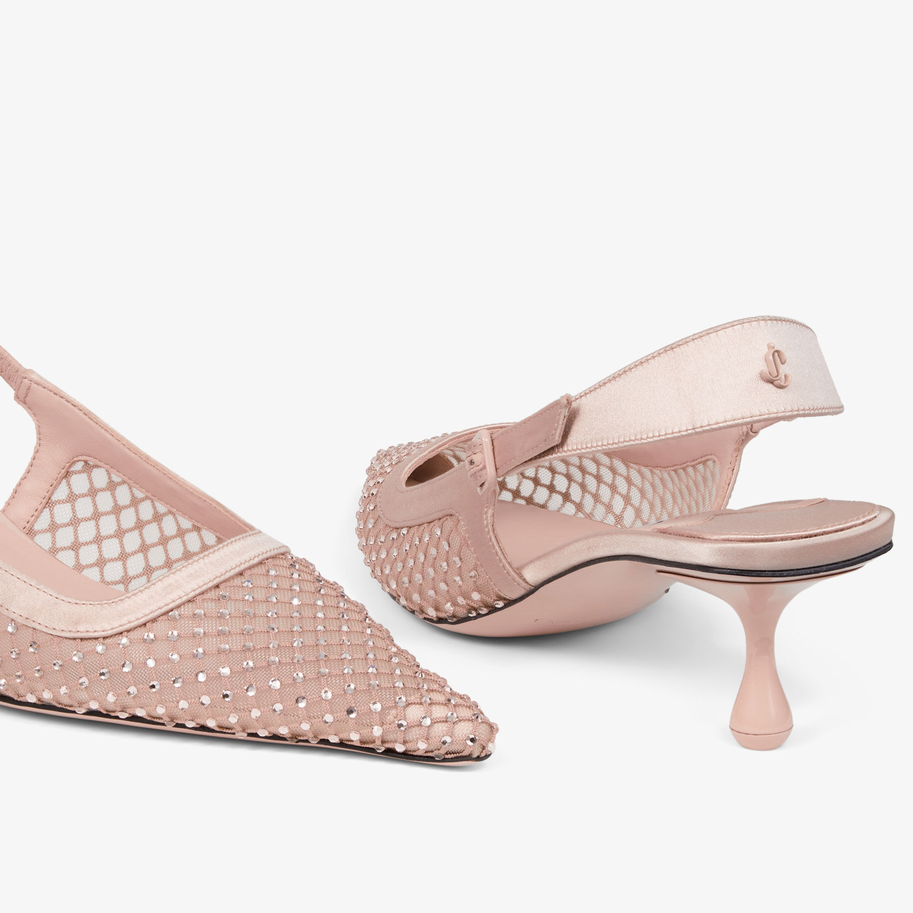 Amel 50 Macaron Mesh Pumps
