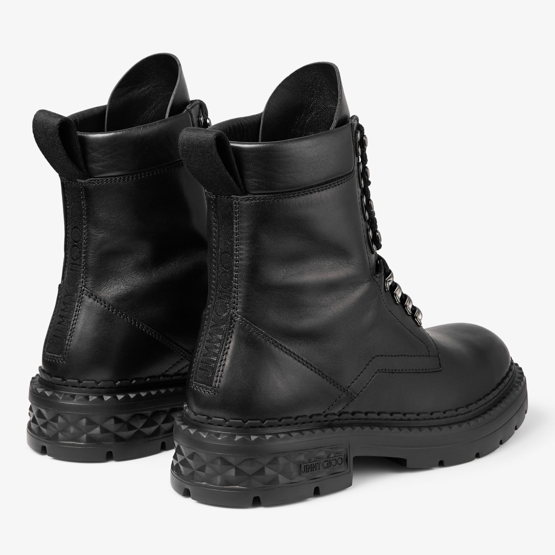 Marlow Combat Boot Black Leather Combat Boots